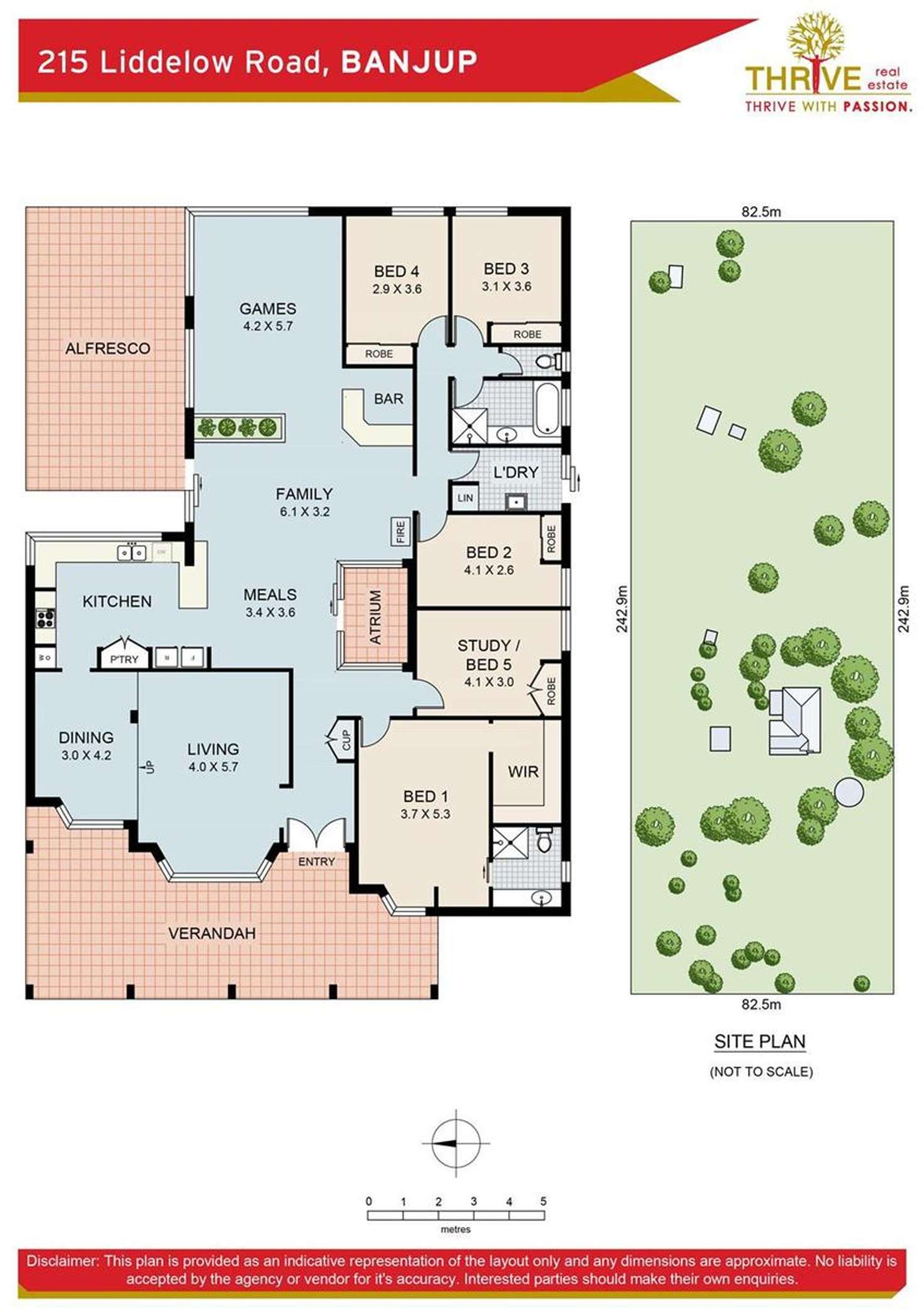 Floorplan of Homely house listing, 215 Liddelow Road, Banjup WA 6164