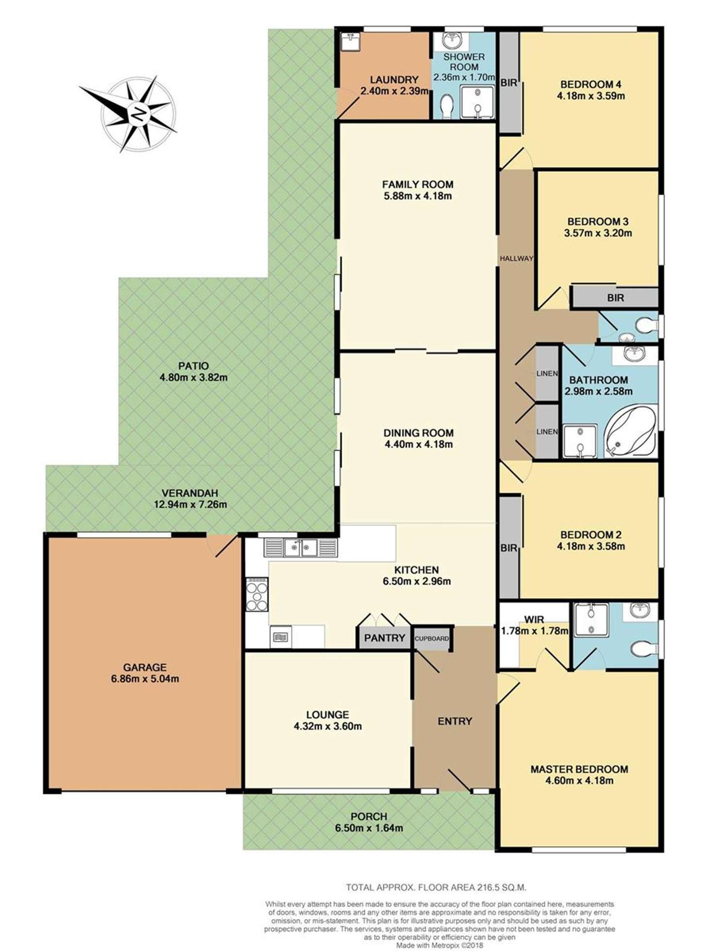 Floorplan of Homely house listing, 69 Scott Street, Shoalhaven Heads NSW 2535