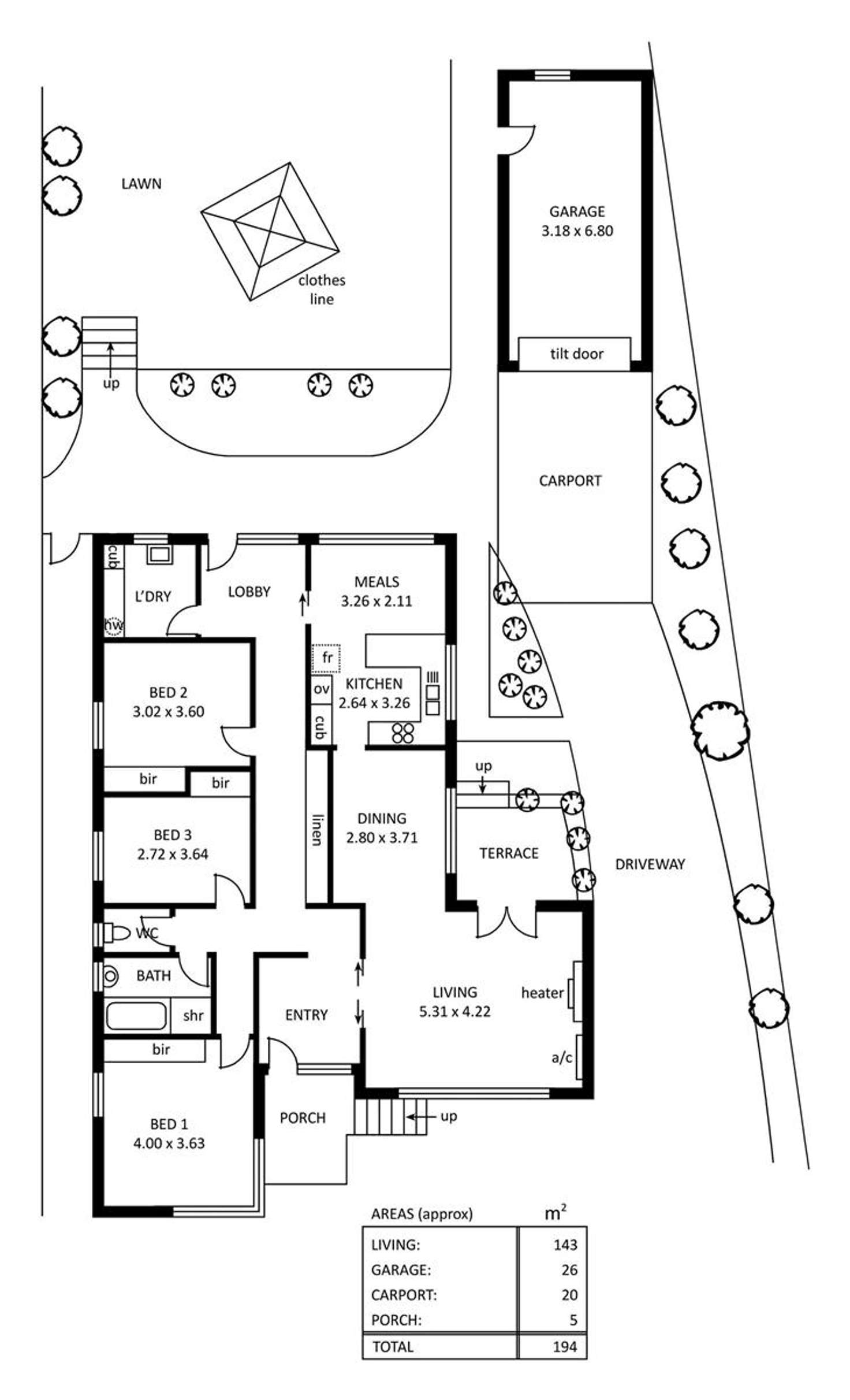 Floorplan of Homely house listing, 12 Clearview Street, Beaumont SA 5066