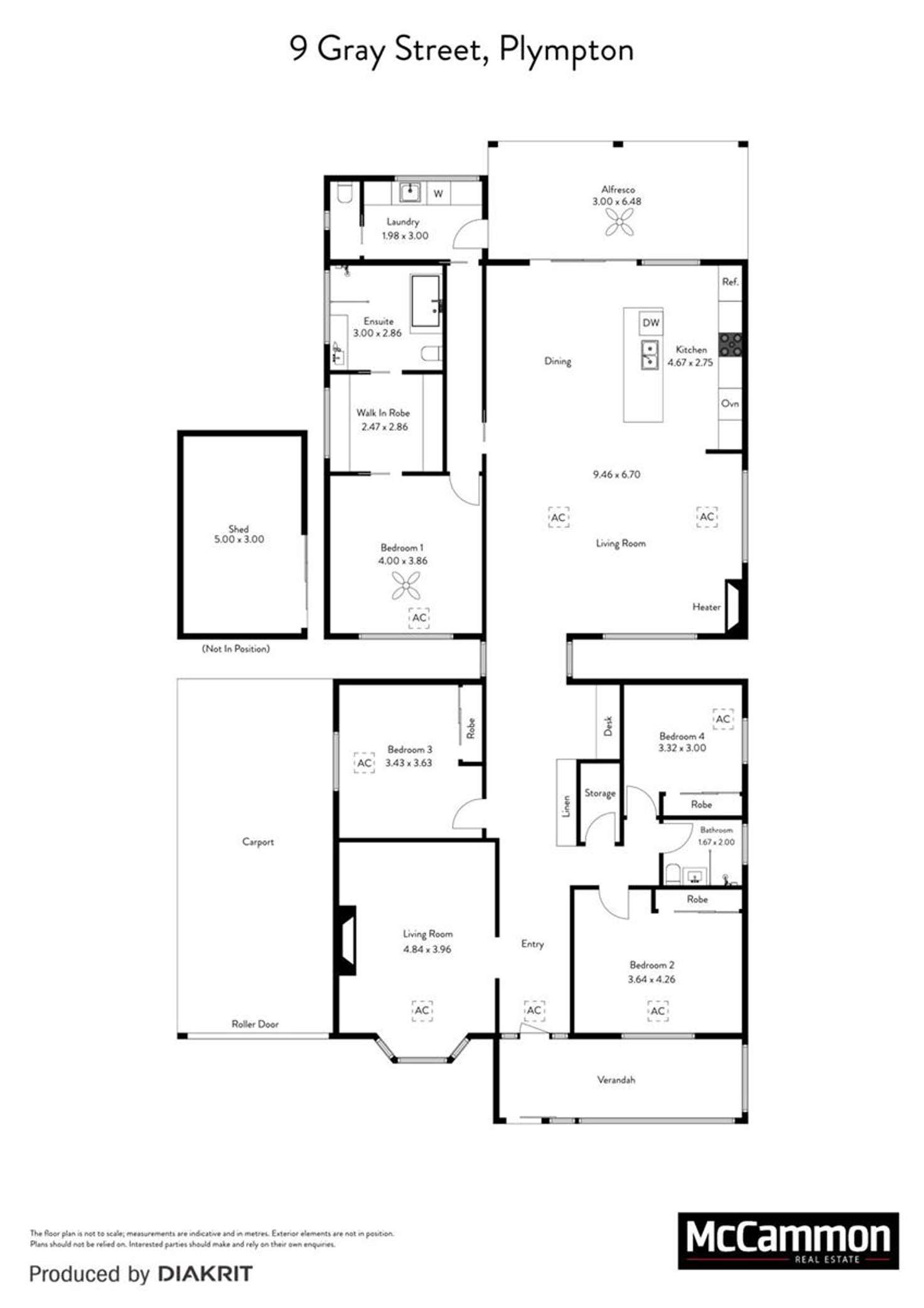 Floorplan of Homely house listing, 9 Gray Street, Plympton SA 5038