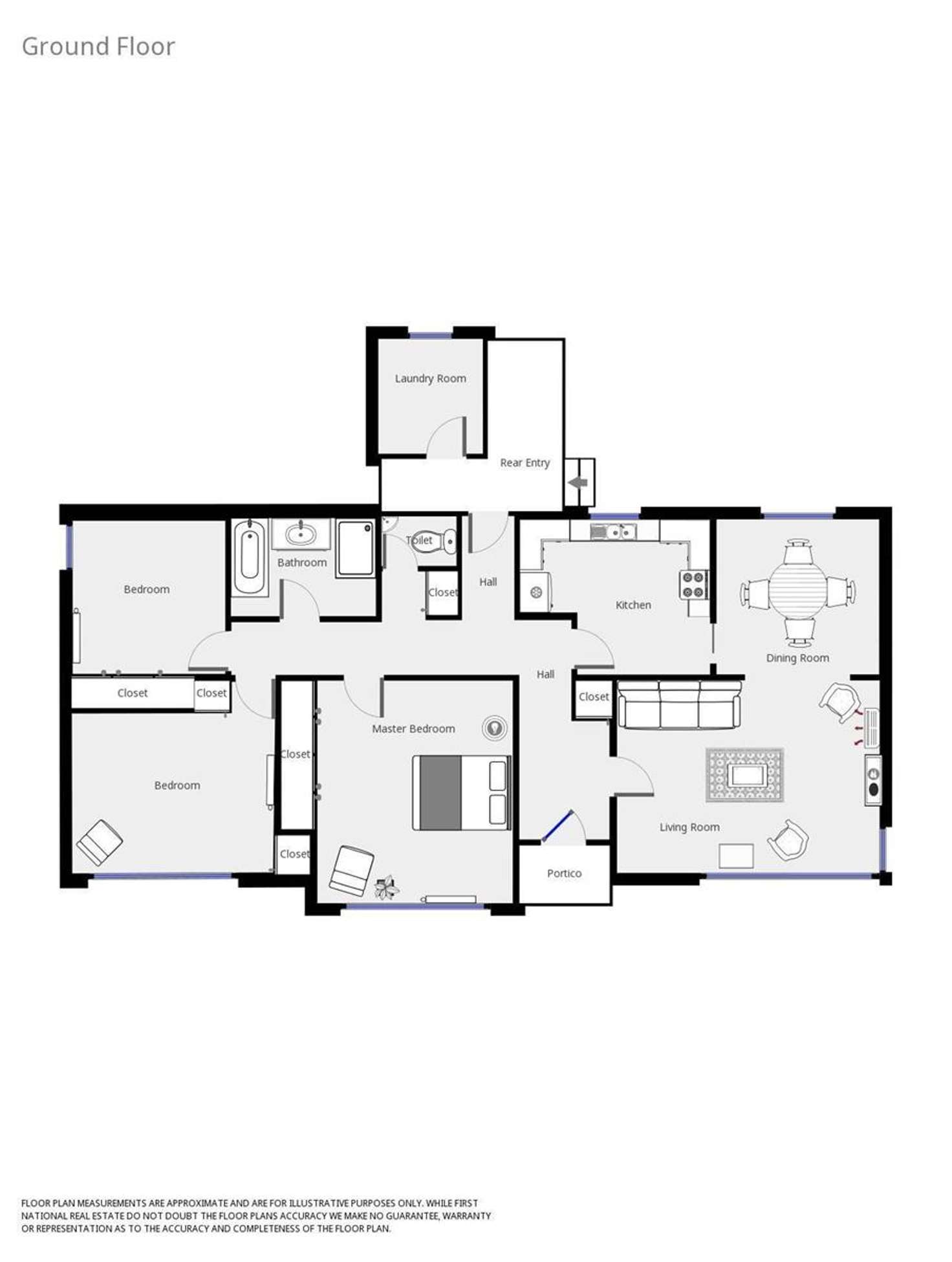 Floorplan of Homely house listing, 7 Bluegum Crescent, Beechworth VIC 3747