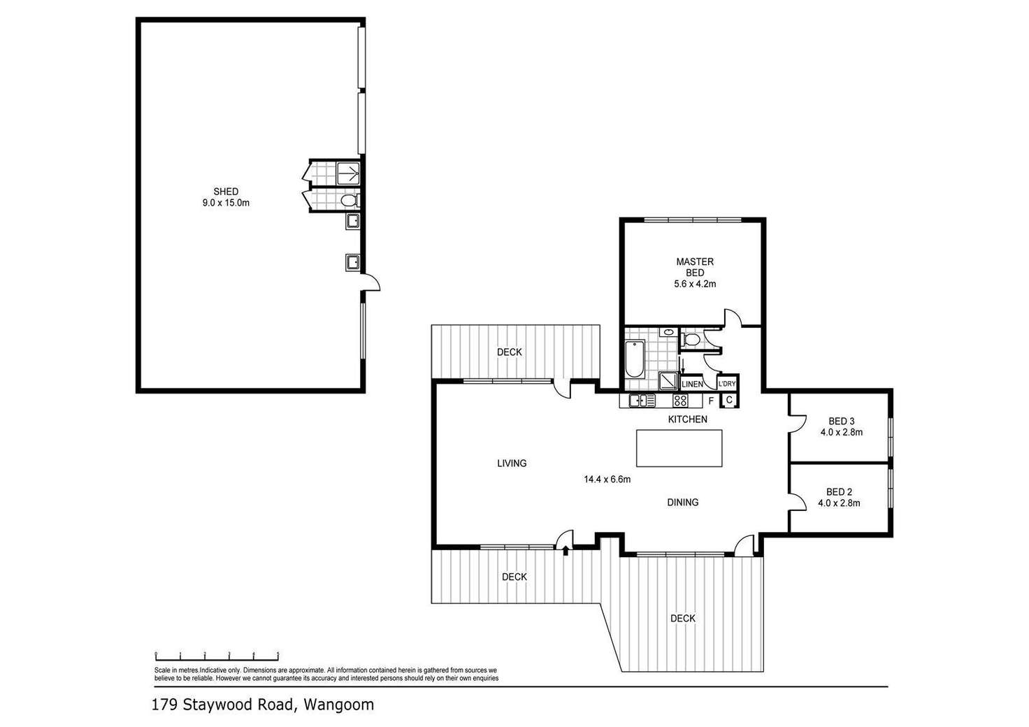 Floorplan of Homely house listing, 179 Staywood Road, Wangoom VIC 3279