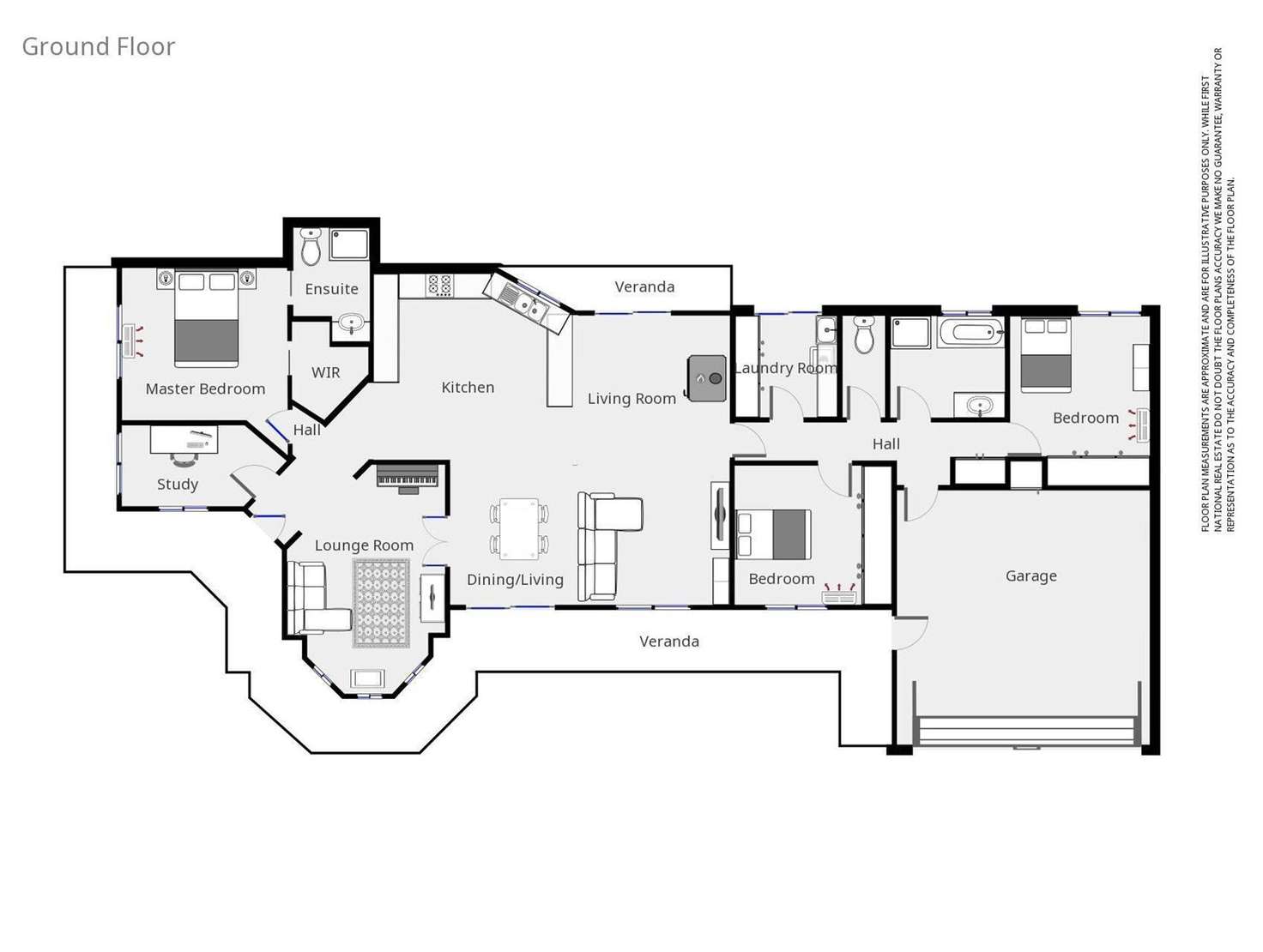 Floorplan of Homely house listing, 59 Ryan Lane, Beechworth VIC 3747