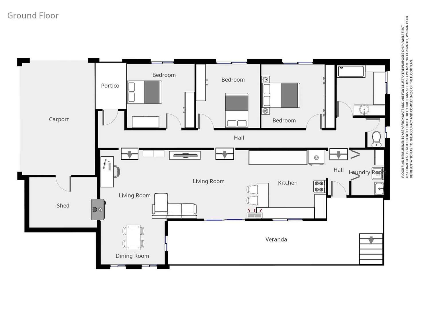 Floorplan of Homely house listing, 7 Bakulis Court, Beechworth VIC 3747