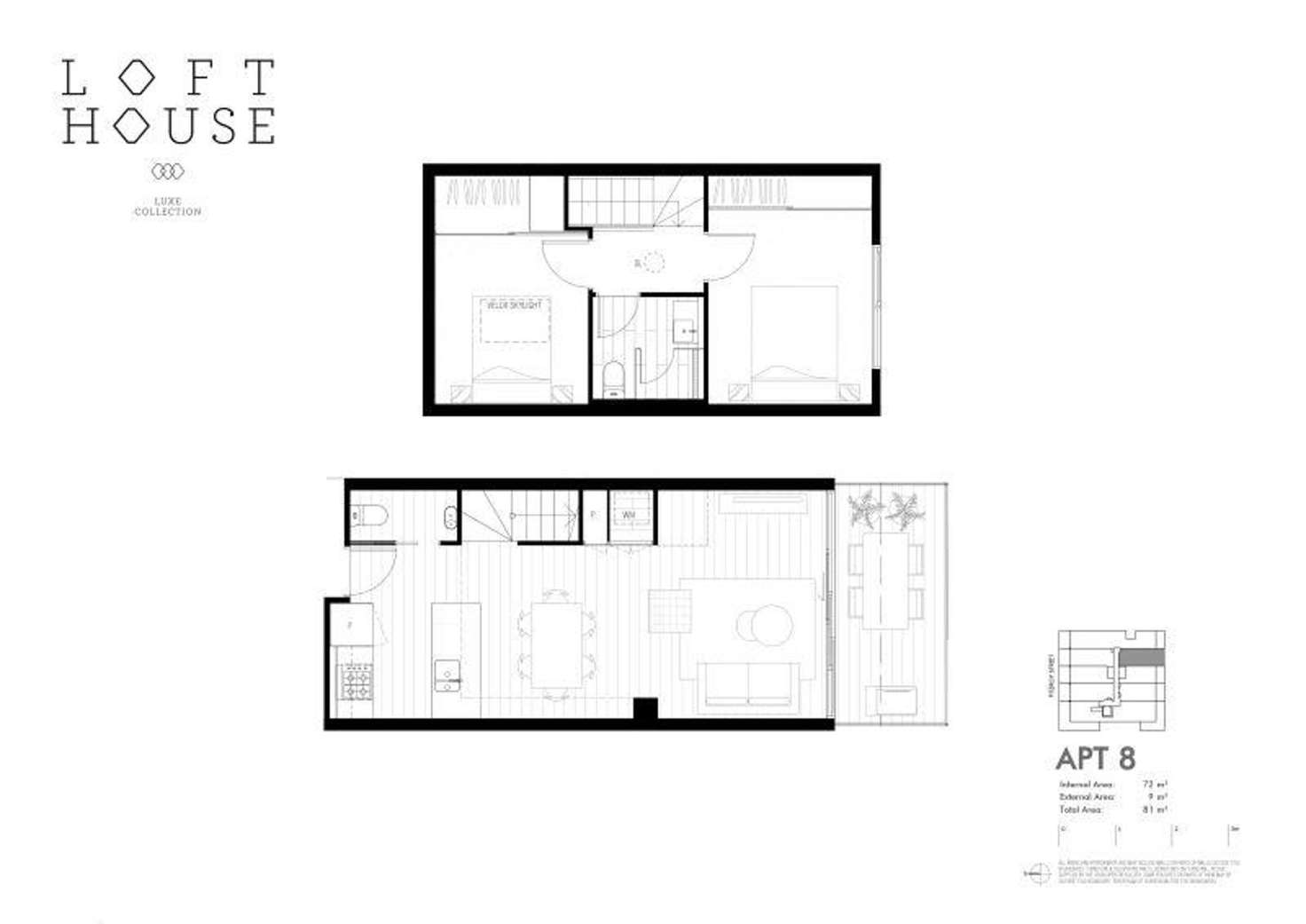 Floorplan of Homely apartment listing, 708/157 Fitzroy Street, St Kilda VIC 3182