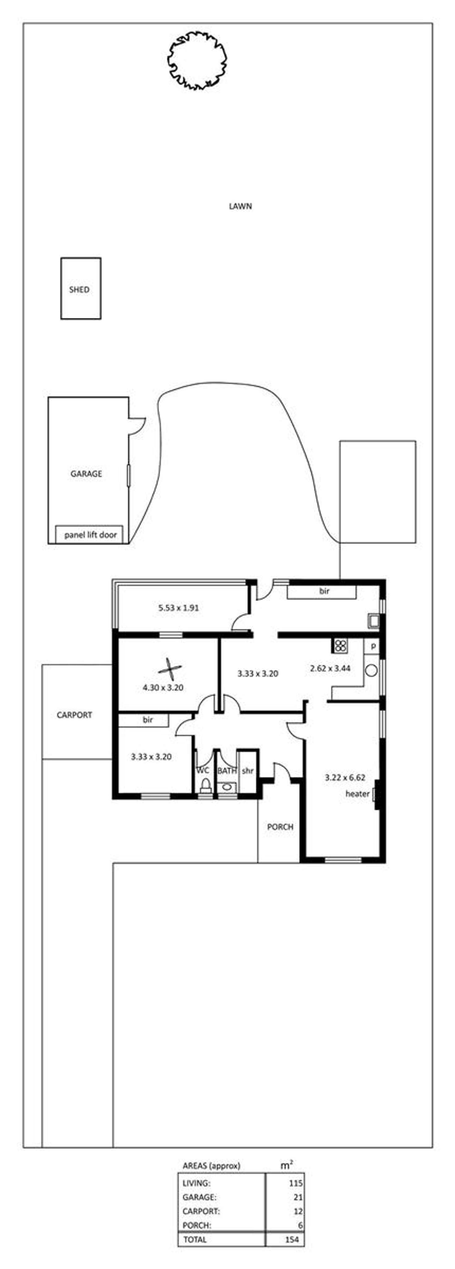 Floorplan of Homely house listing, 29 Lionel Avenue, Blair Athol SA 5084