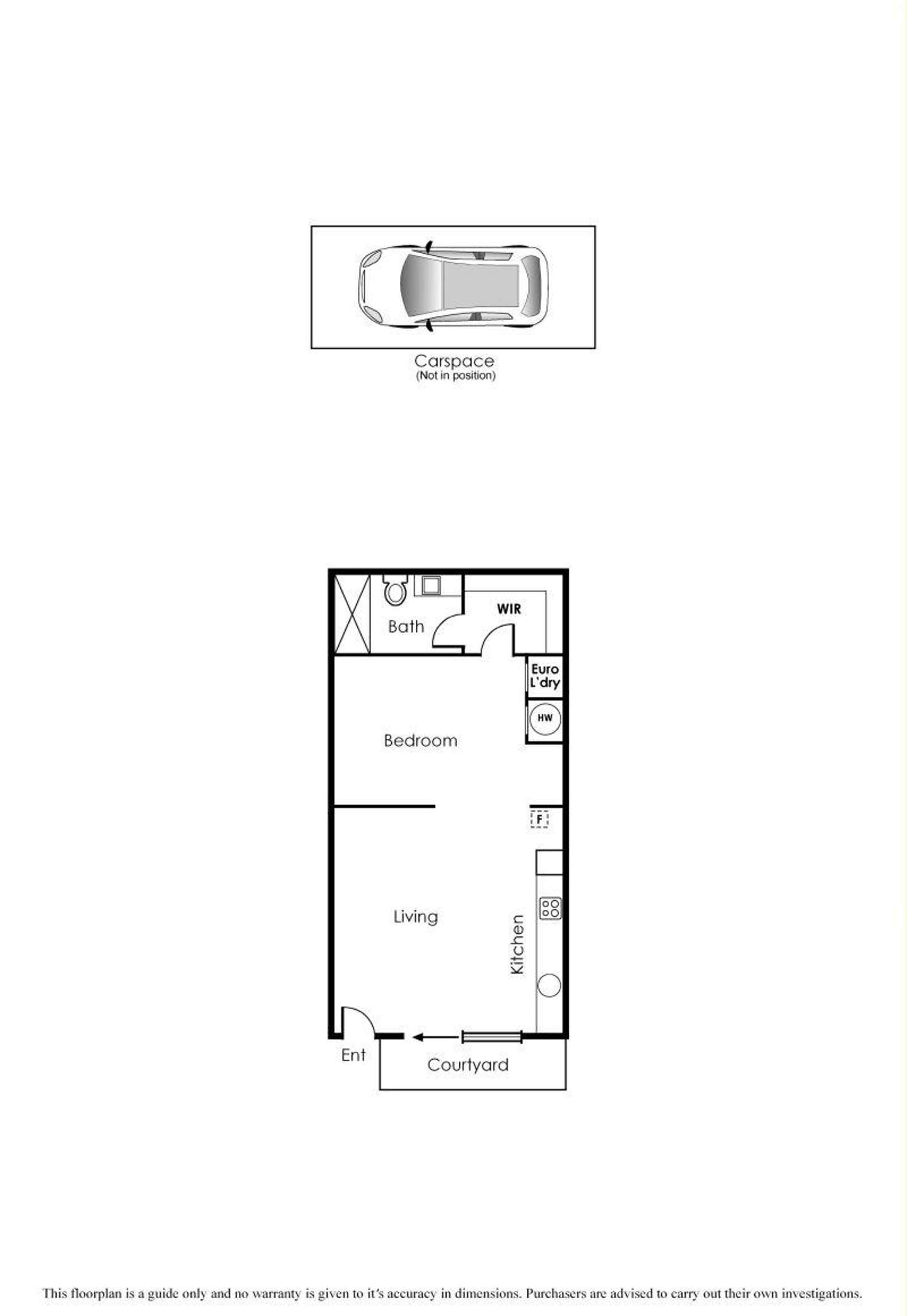 Floorplan of Homely apartment listing, 2/568 New Street, Brighton VIC 3186