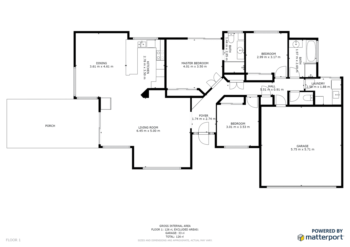 Floorplan of Homely house listing, 3 Songbird Place, Burleigh Waters QLD 4220