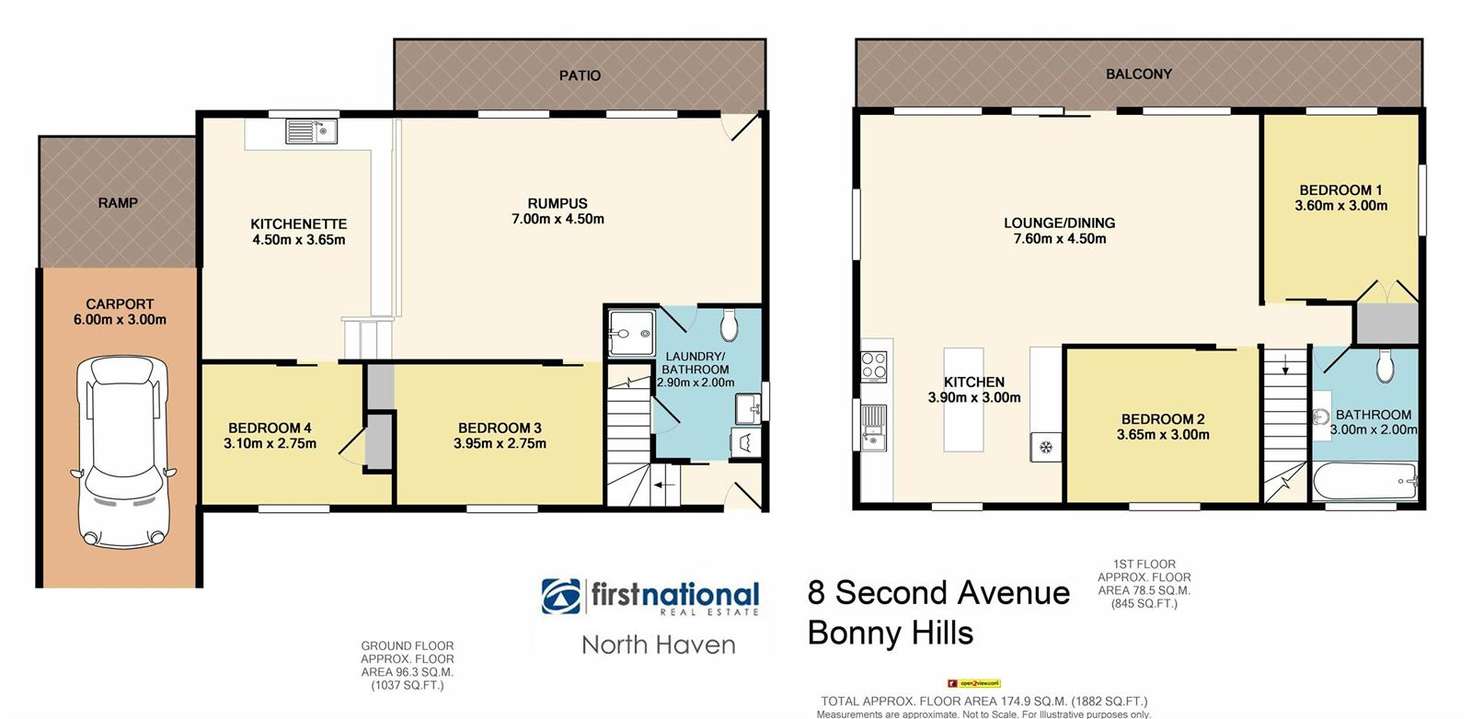 Floorplan of Homely house listing, 8 Second Avenue, Bonny Hills NSW 2445