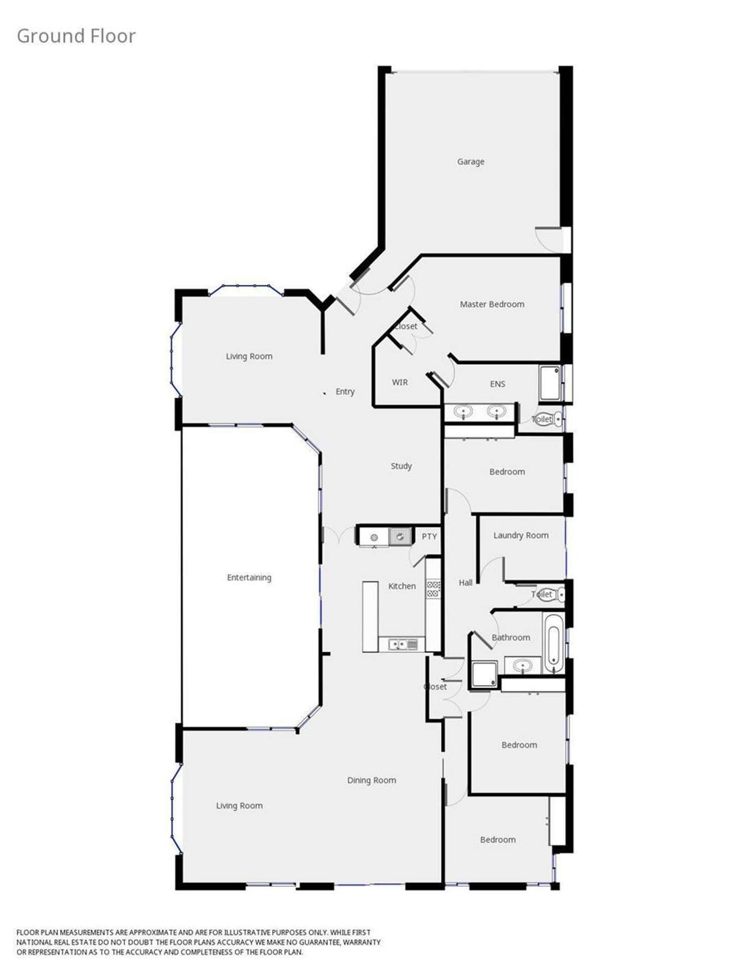 Floorplan of Homely house listing, 27 Howards Road, Baranduda VIC 3691