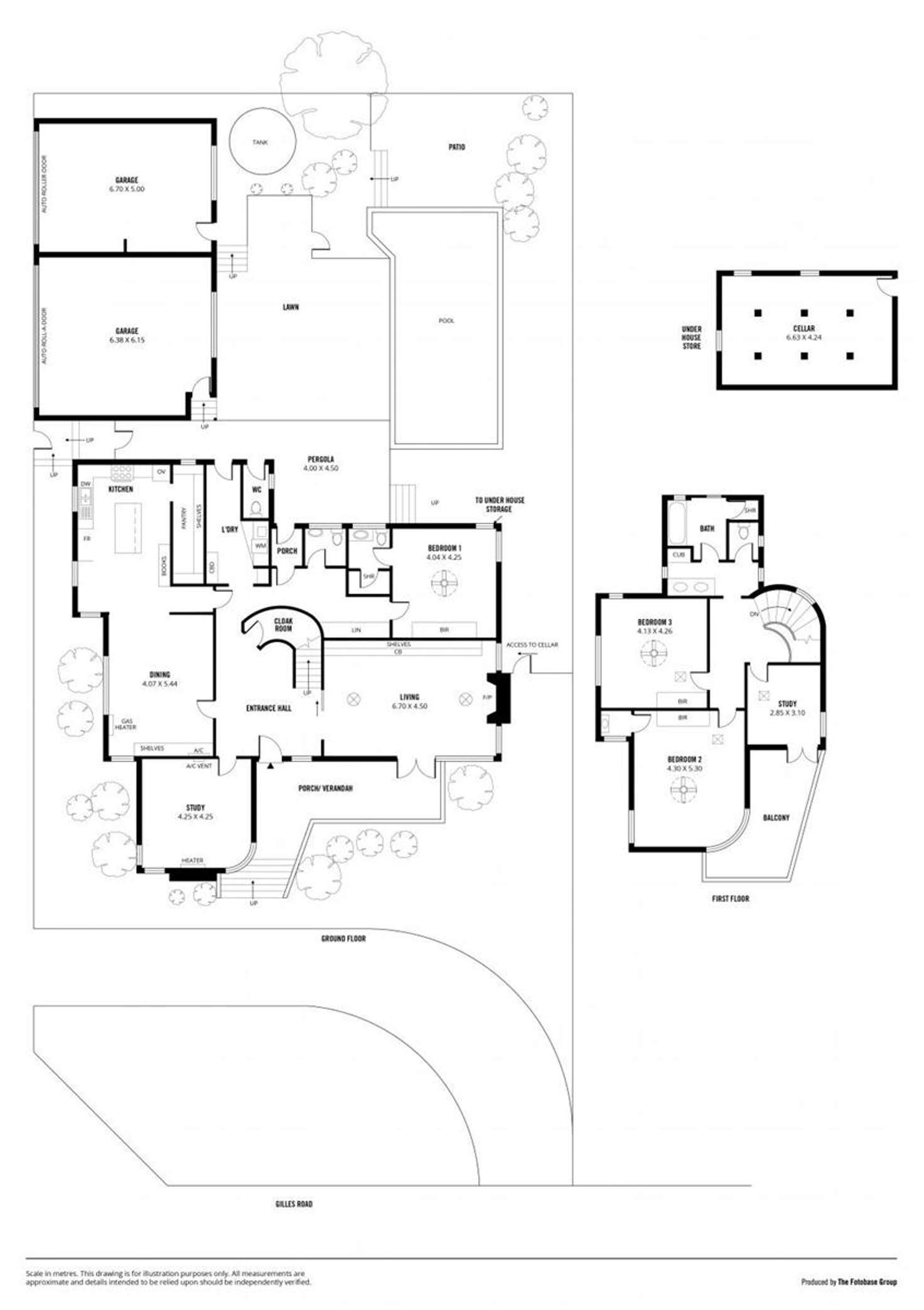 Floorplan of Homely house listing, 30 Gilles Road, Glen Osmond SA 5064