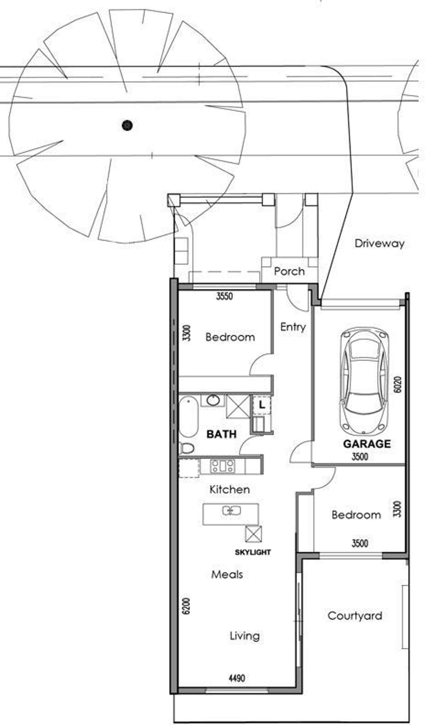 Floorplan of Homely townhouse listing, 1C Gellibrand Crescent, Reservoir VIC 3073