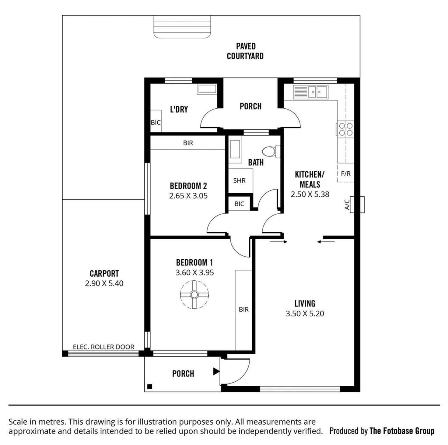 Floorplan of Homely unit listing, 4/2 Watt Street, Westbourne Park SA 5041