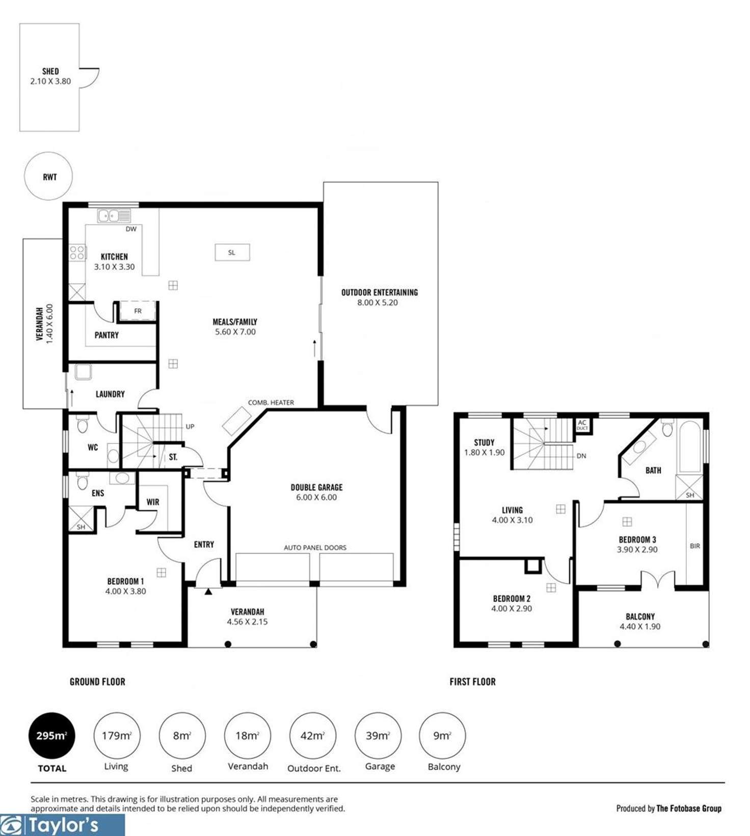 Floorplan of Homely house listing, 8 Vintage Grove, Gulfview Heights SA 5096