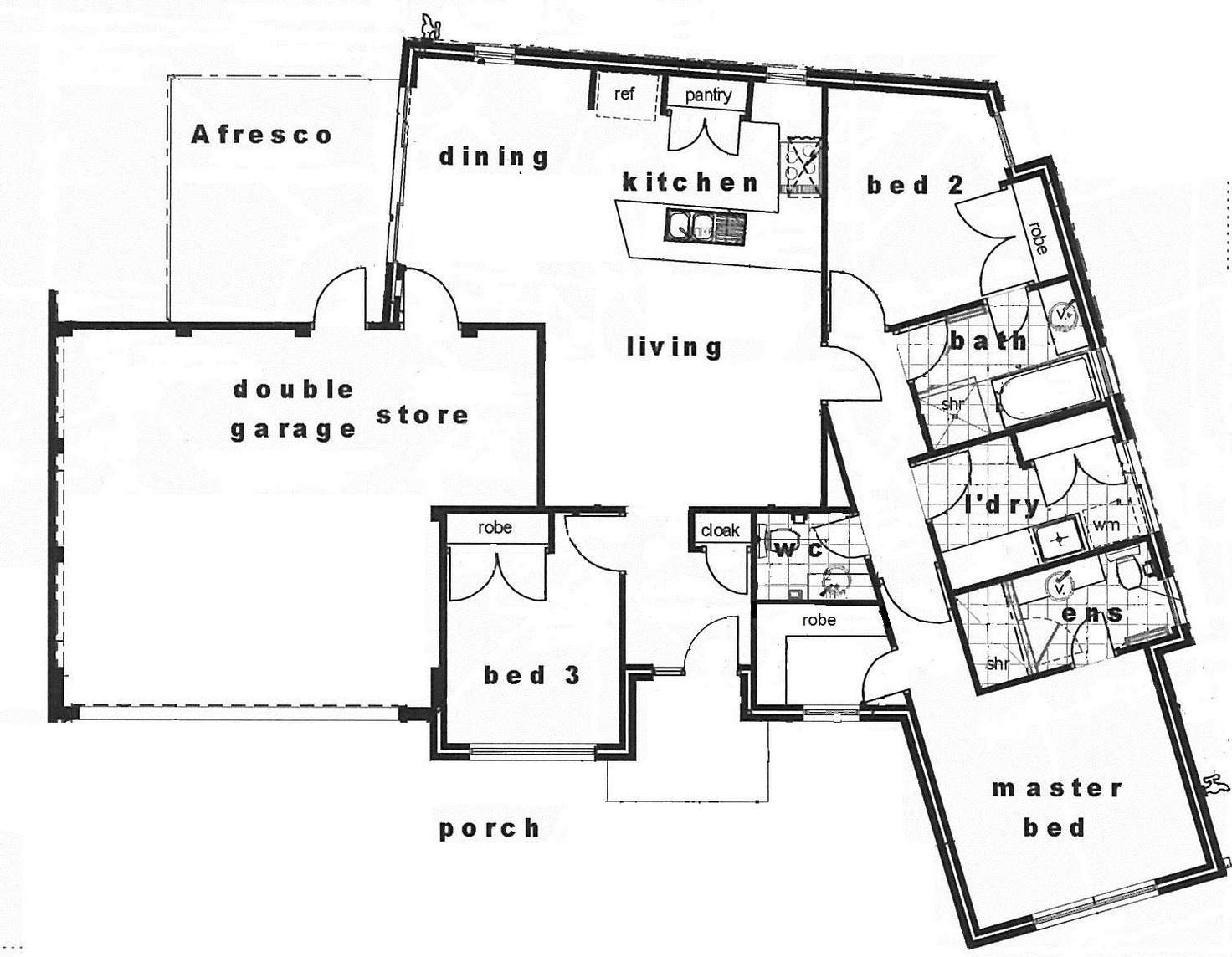 Floorplan of Homely house listing, 54 Jones Street, Stirling WA 6021