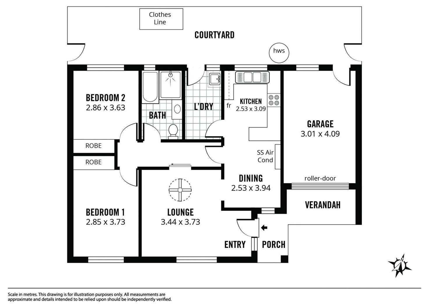Floorplan of Homely unit listing, 6/18 Audrey Street, Ascot Park SA 5043