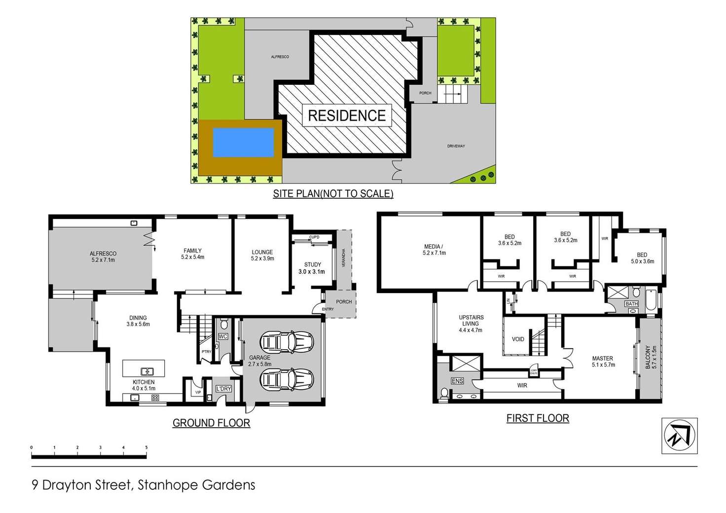 Floorplan of Homely house listing, 9 Drayton Street, Stanhope Gardens NSW 2768