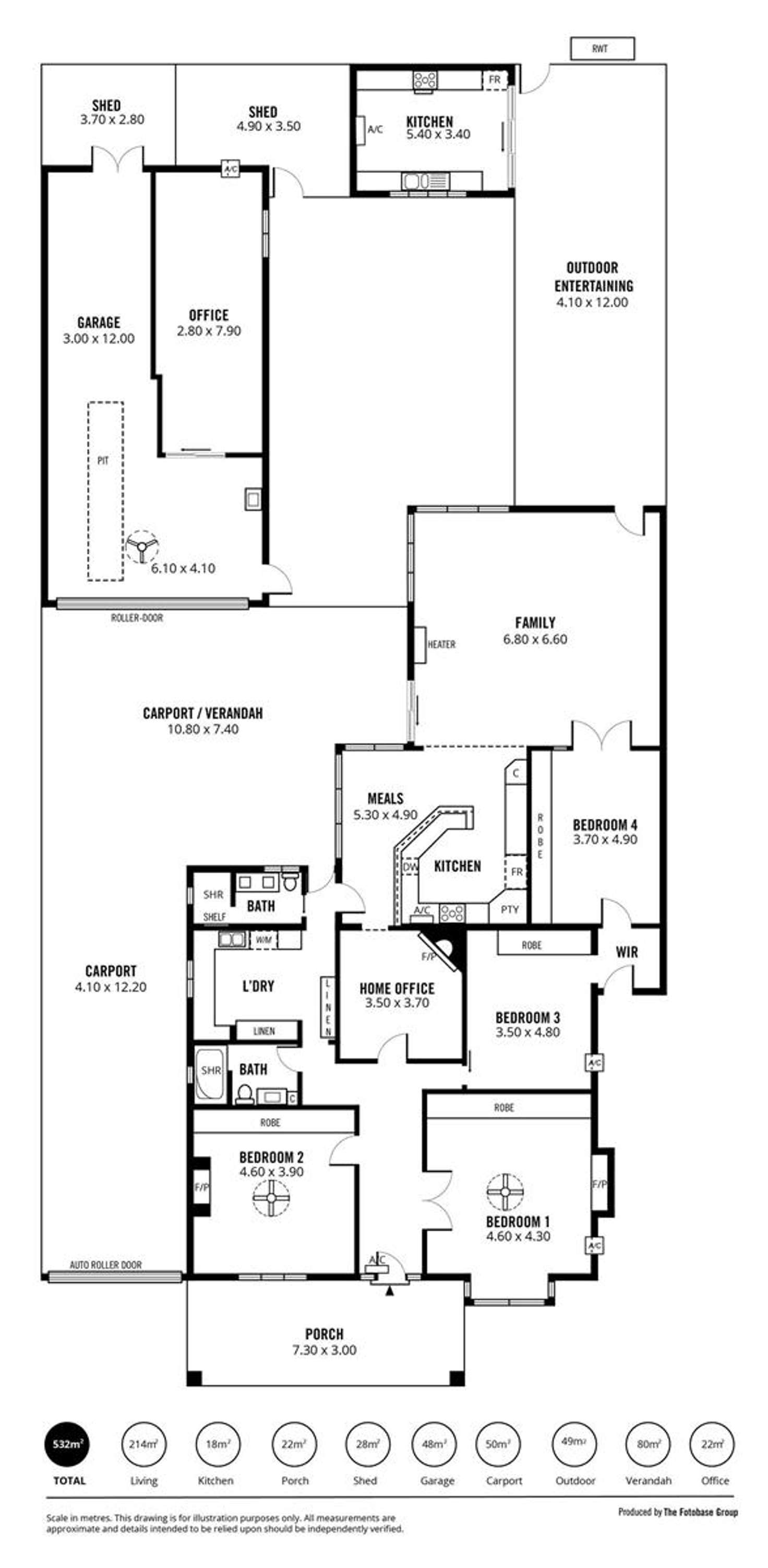 Floorplan of Homely house listing, 23 Ailsa Street, Fullarton SA 5063