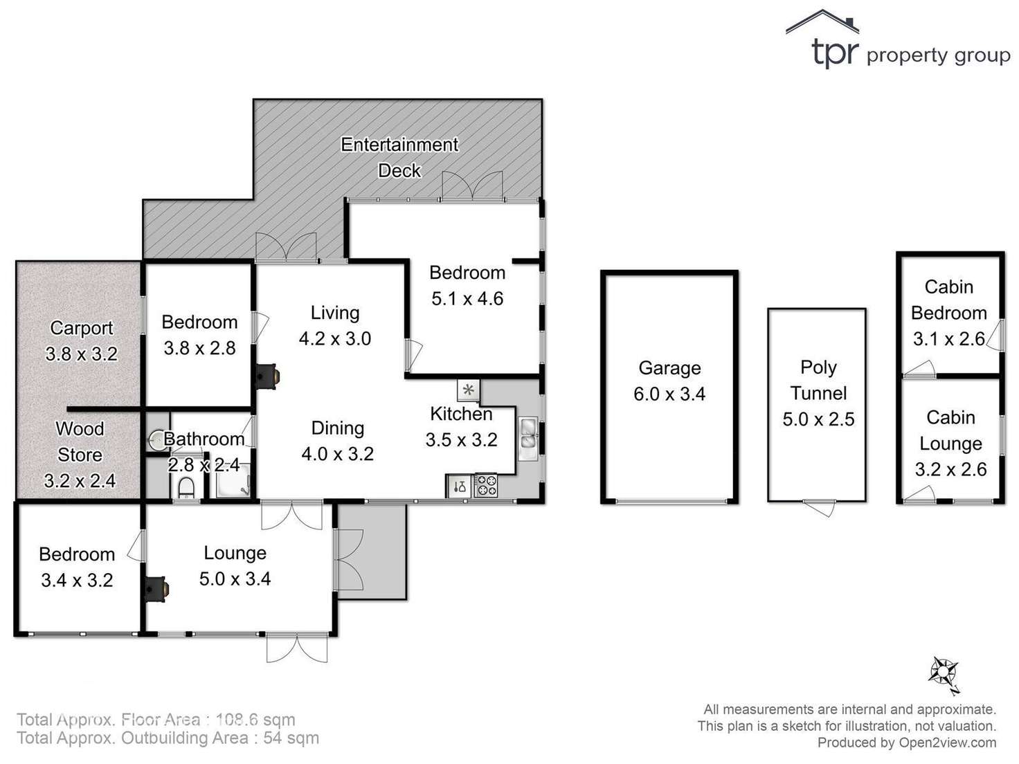 Floorplan of Homely house listing, 1490 Huon Highway, Lower Longley TAS 7109