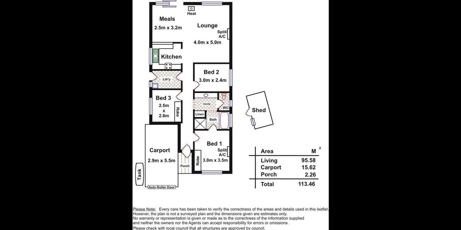 Floorplan of Homely house listing, 1/11 Marston Court, Mount Barker SA 5251