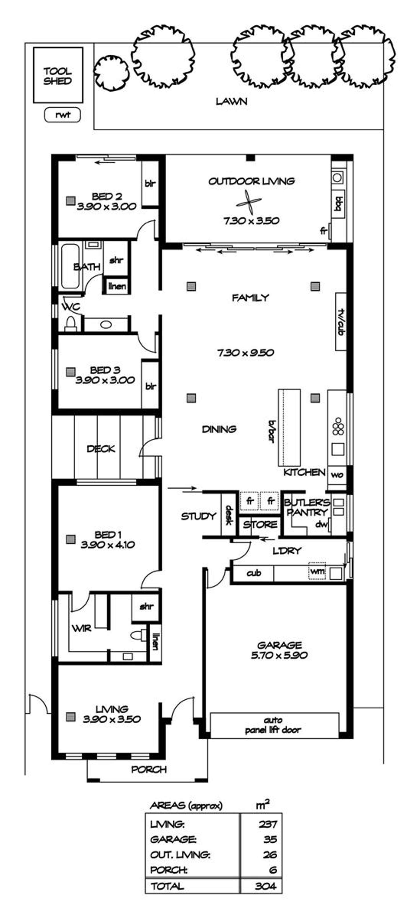 Floorplan of Homely house listing, 12 Burgan Street, Broadview SA 5083