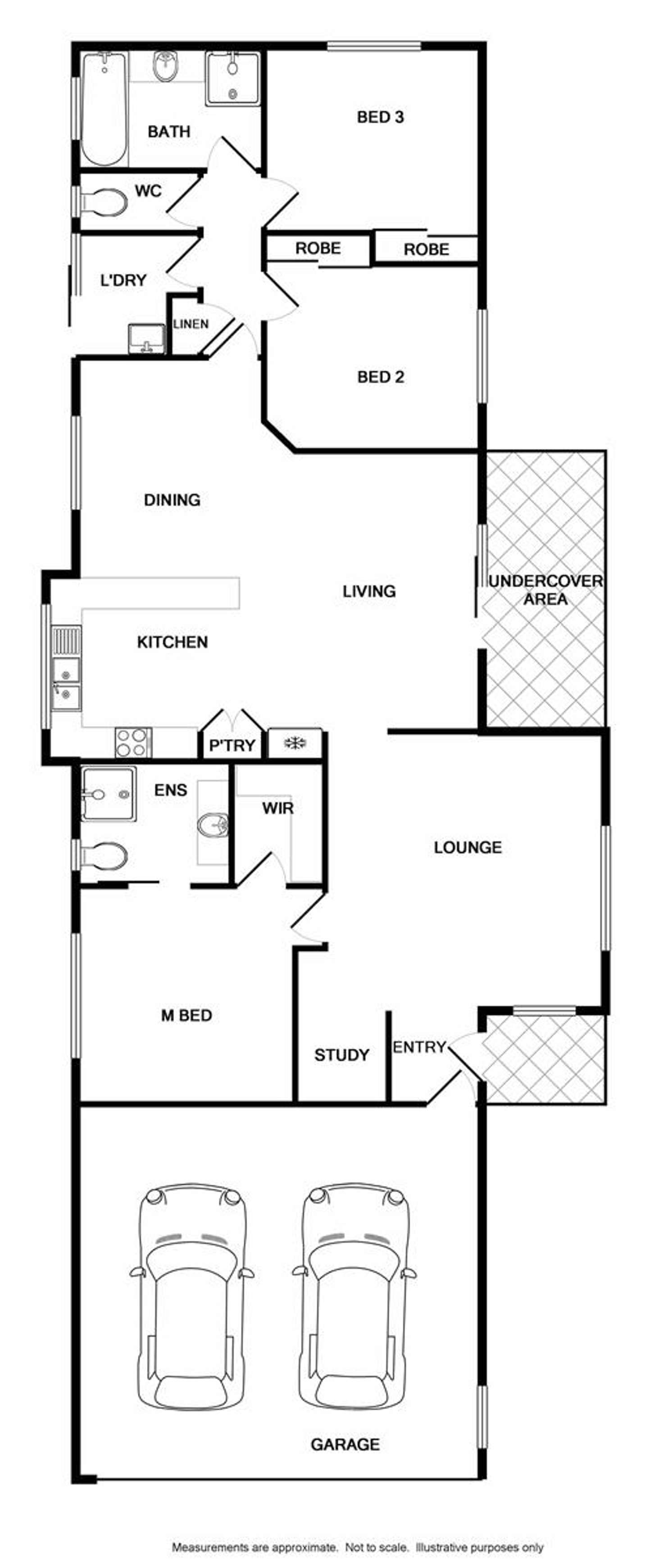 Floorplan of Homely house listing, 37 Whistler Concourse, Bandiana VIC 3691