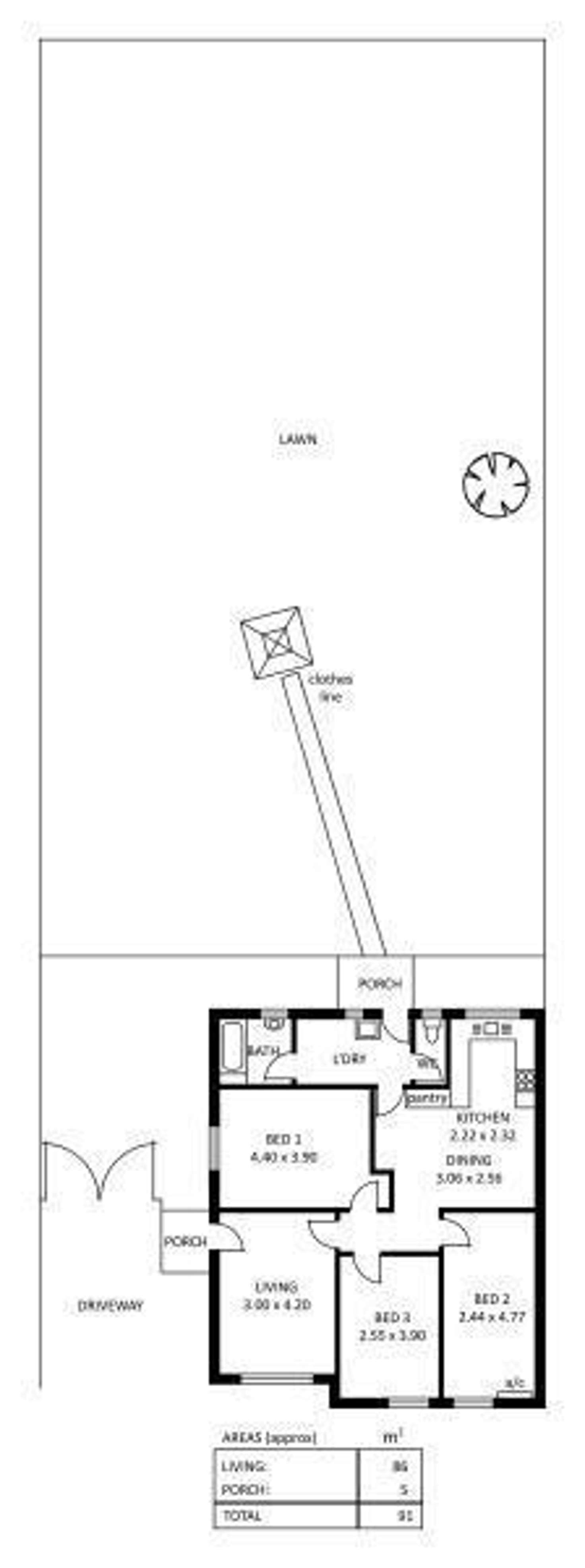 Floorplan of Homely house listing, 26 Norman Street, Angle Park SA 5010