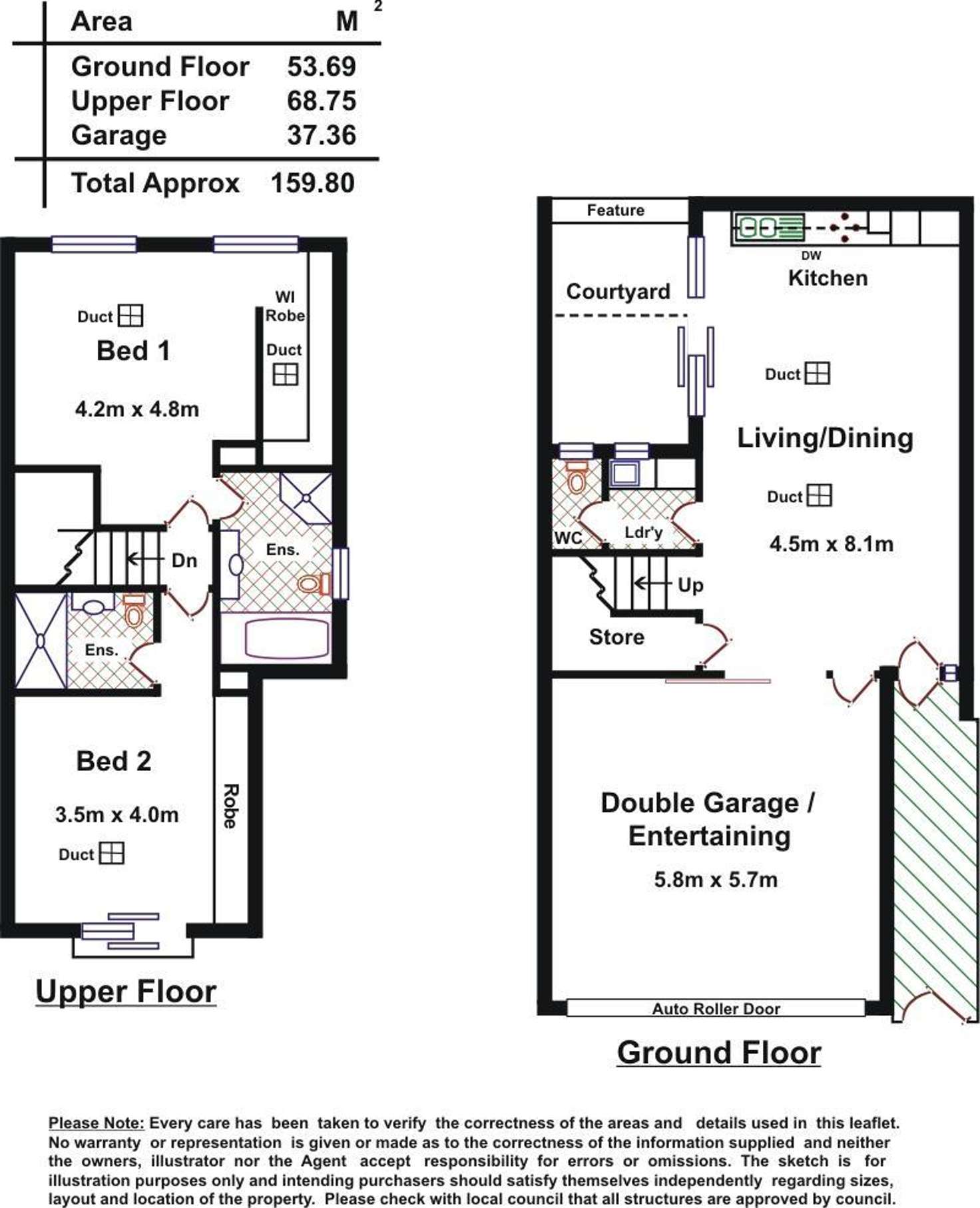 Floorplan of Homely house listing, 3/7 Tyne Place, Unley SA 5061