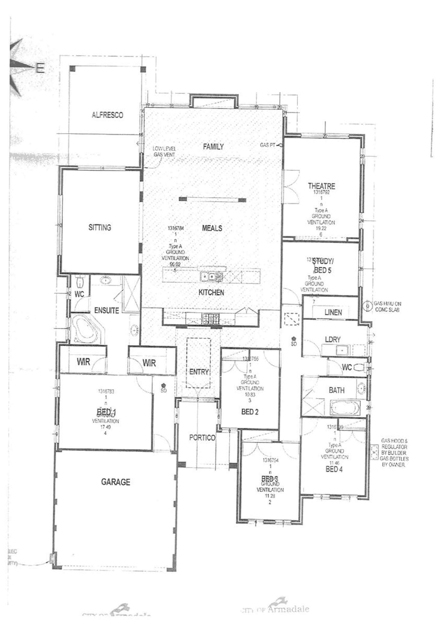 Floorplan of Homely house listing, 6 Ryniker Road, Bedfordale WA 6112
