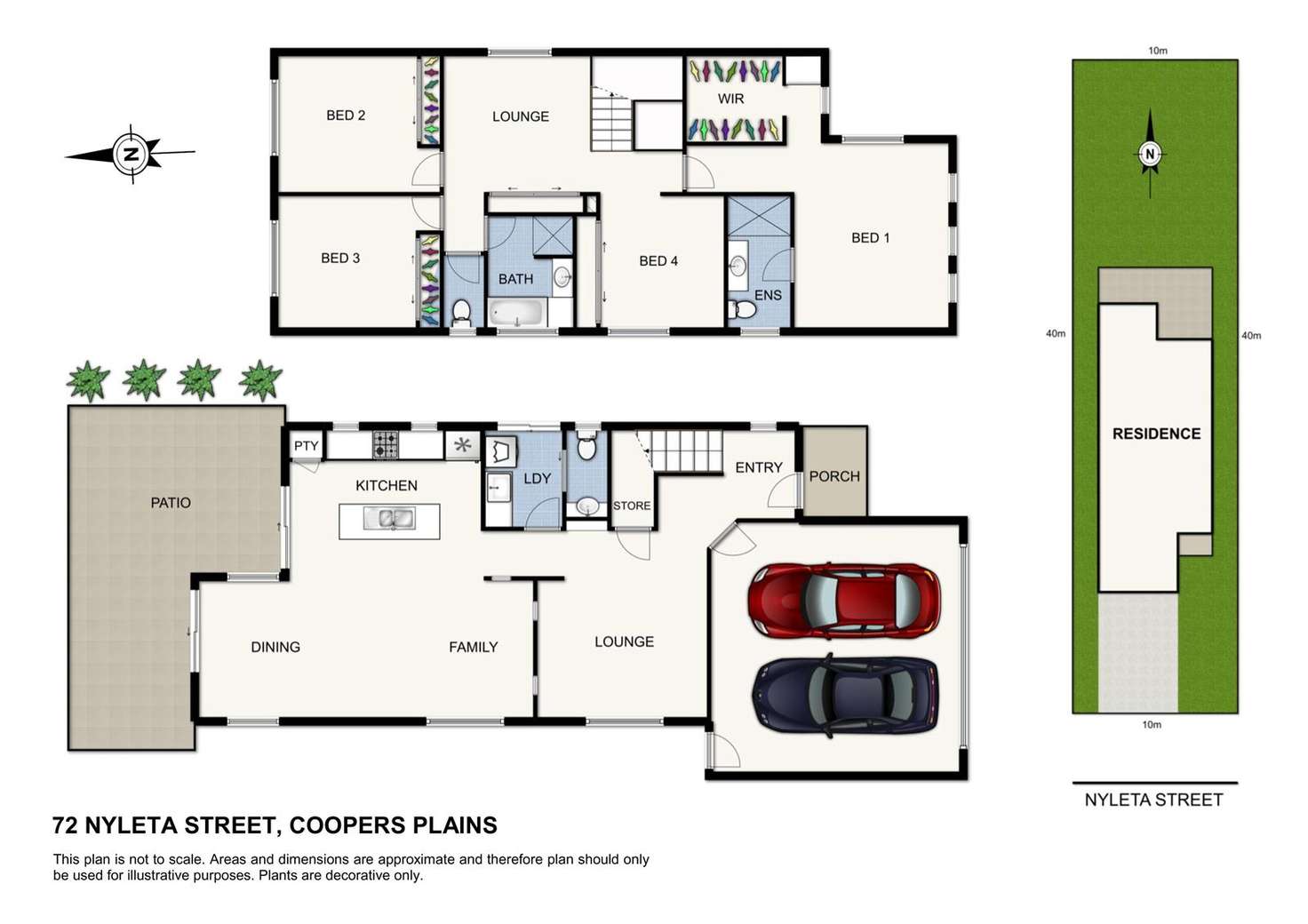 Floorplan of Homely house listing, 72 Nyleta Street, Coopers Plains QLD 4108
