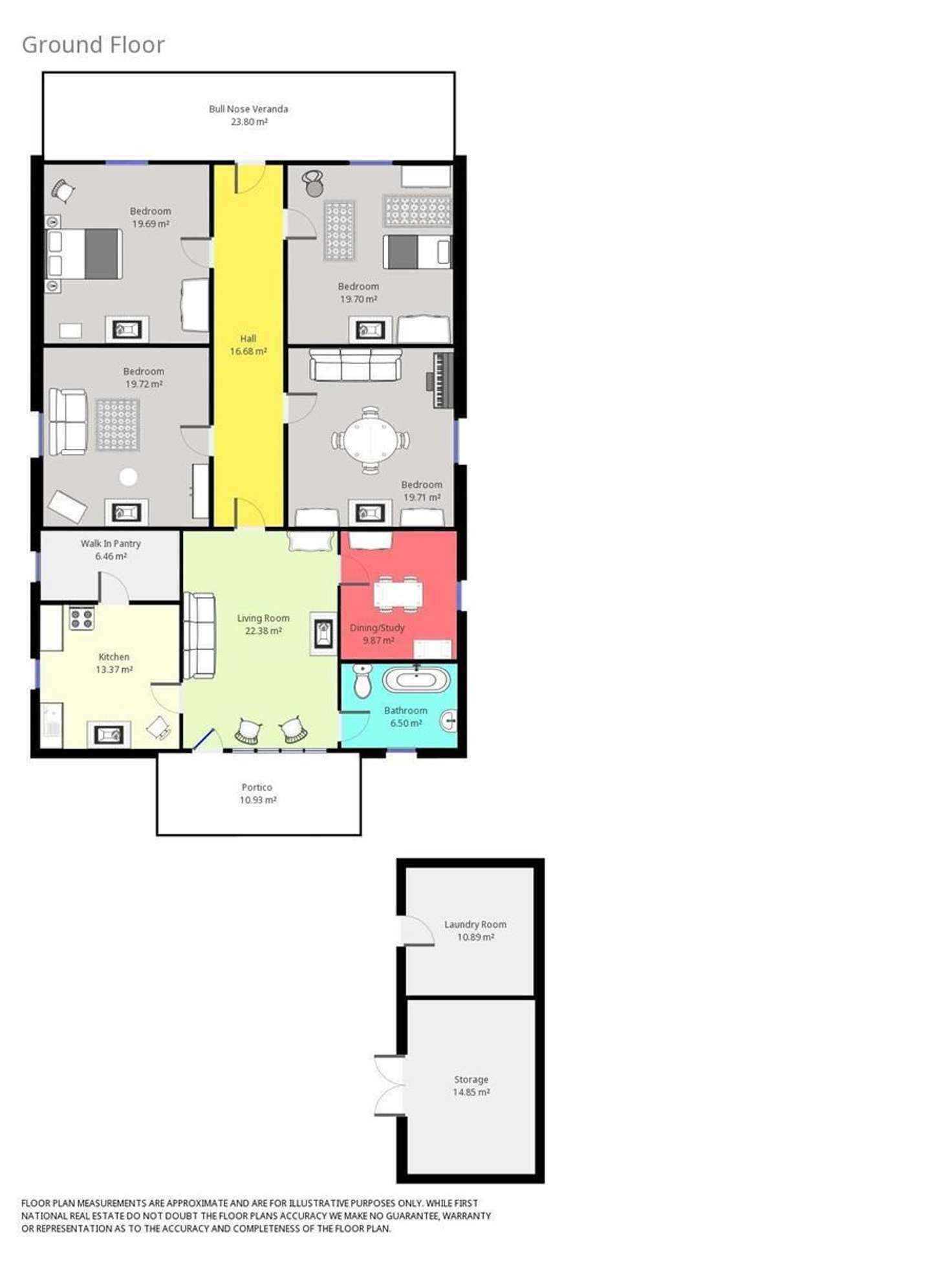 Floorplan of Homely house listing, 67 Finch Street, Beechworth VIC 3747