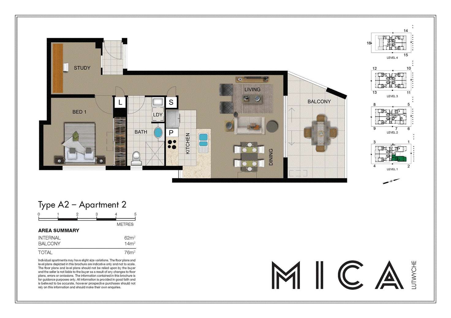 Floorplan of Homely apartment listing, 2/16 McGregor Avenue, Lutwyche QLD 4030