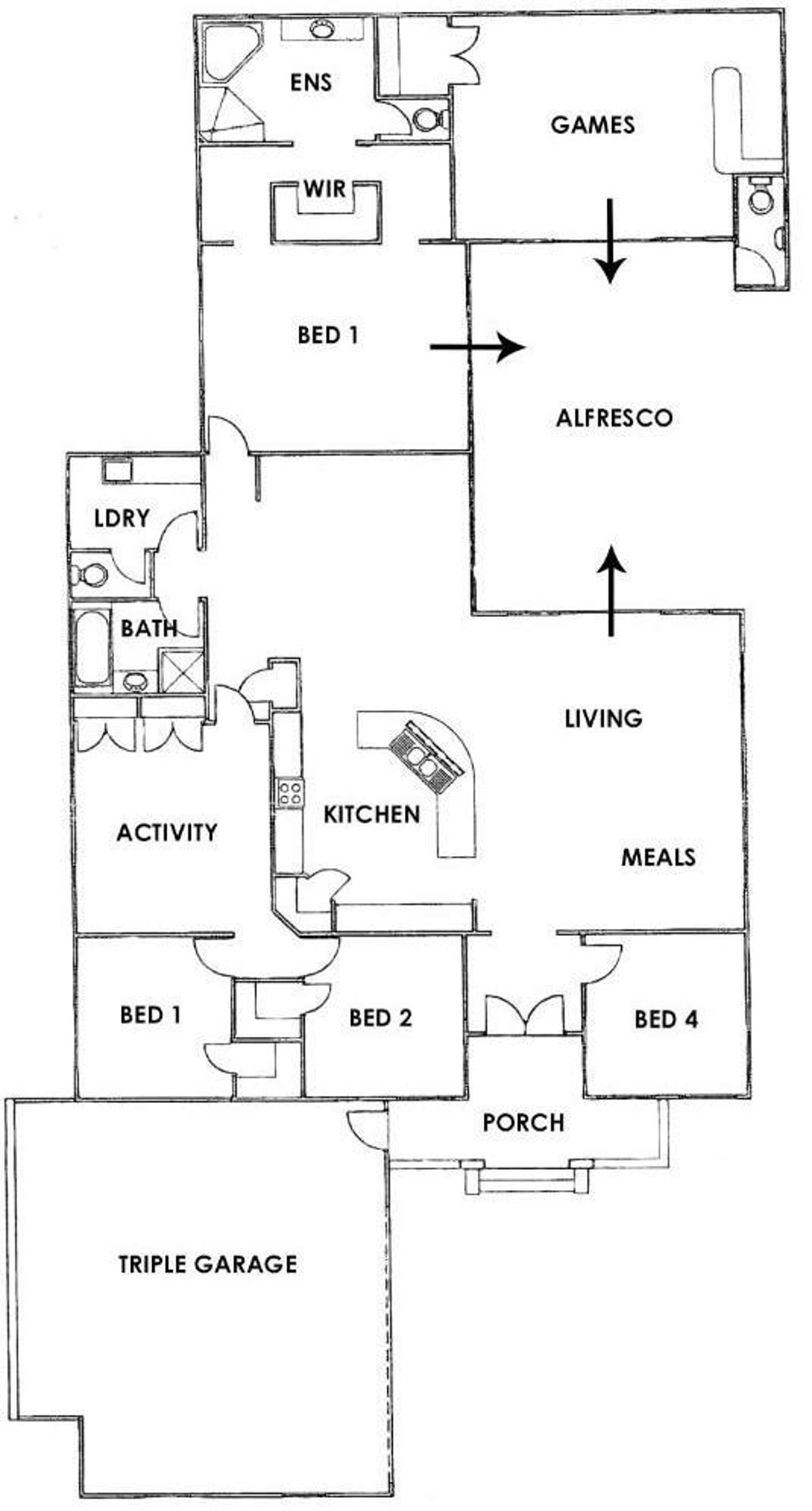 Floorplan of Homely house listing, 72 Kapang Drive, Cable Beach WA 6726