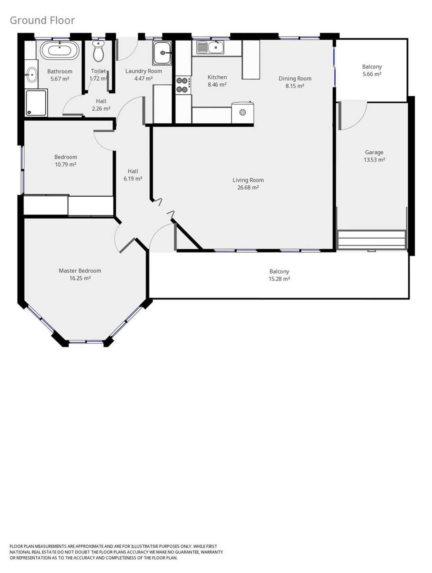 Floorplan of Homely unit listing, 1/20 Nickless Street, Chiltern VIC 3683
