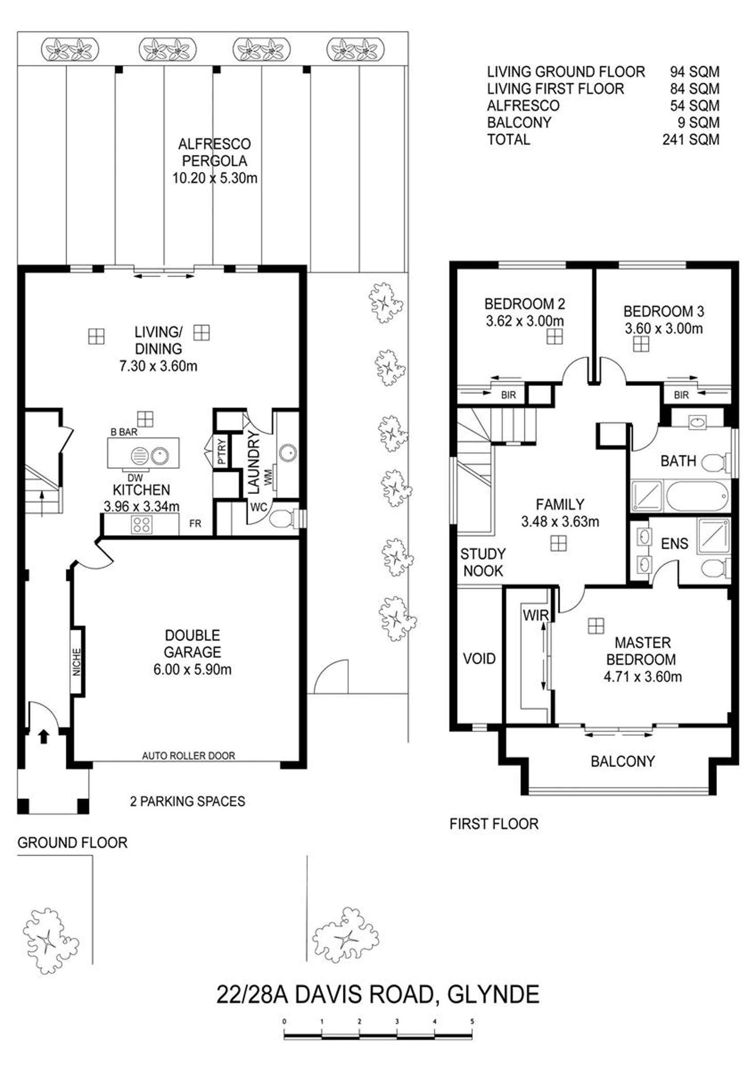 Floorplan of Homely house listing, 22/28A Davis Road, Glynde SA 5070