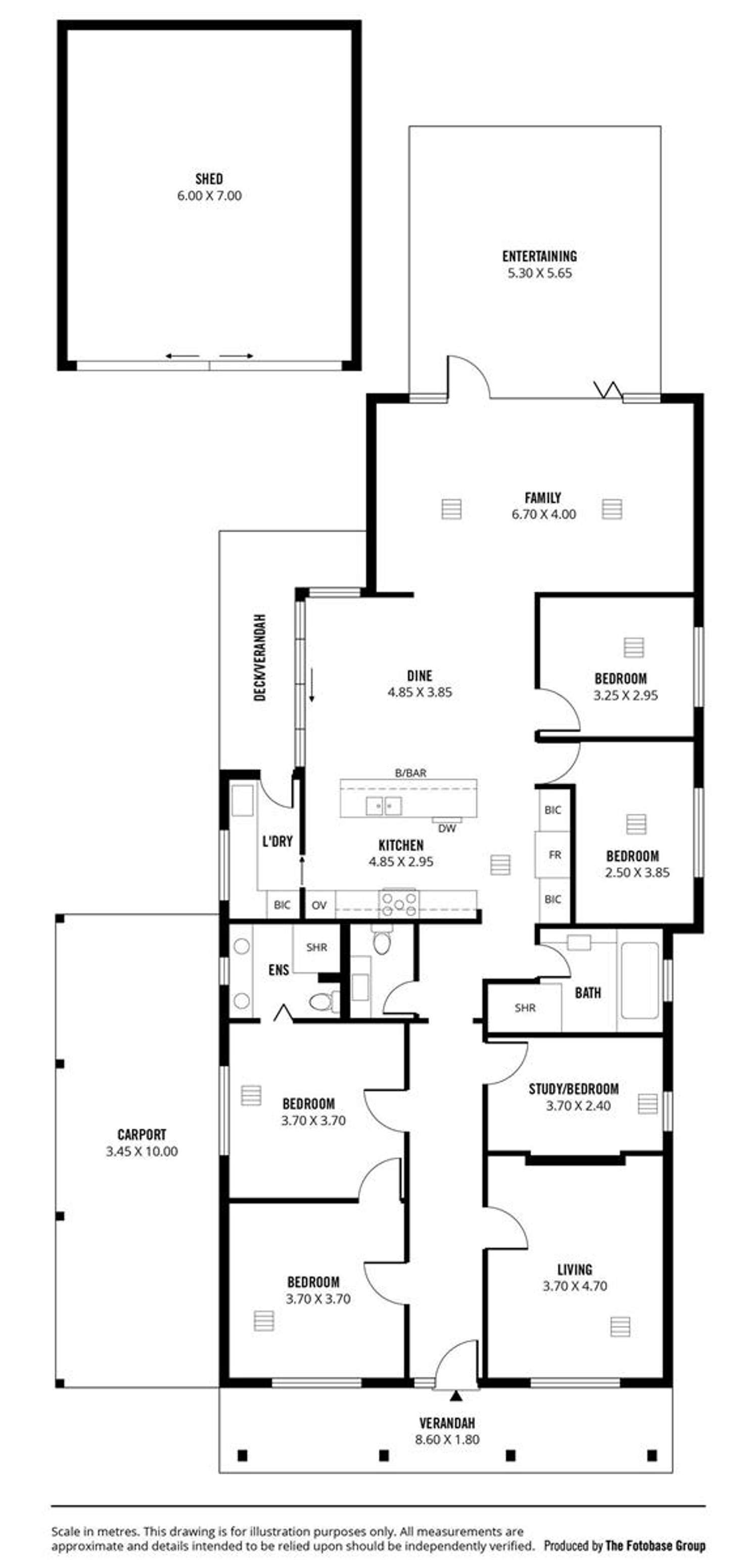 Floorplan of Homely house listing, 40 Somerset Avenue, Cumberland Park SA 5041