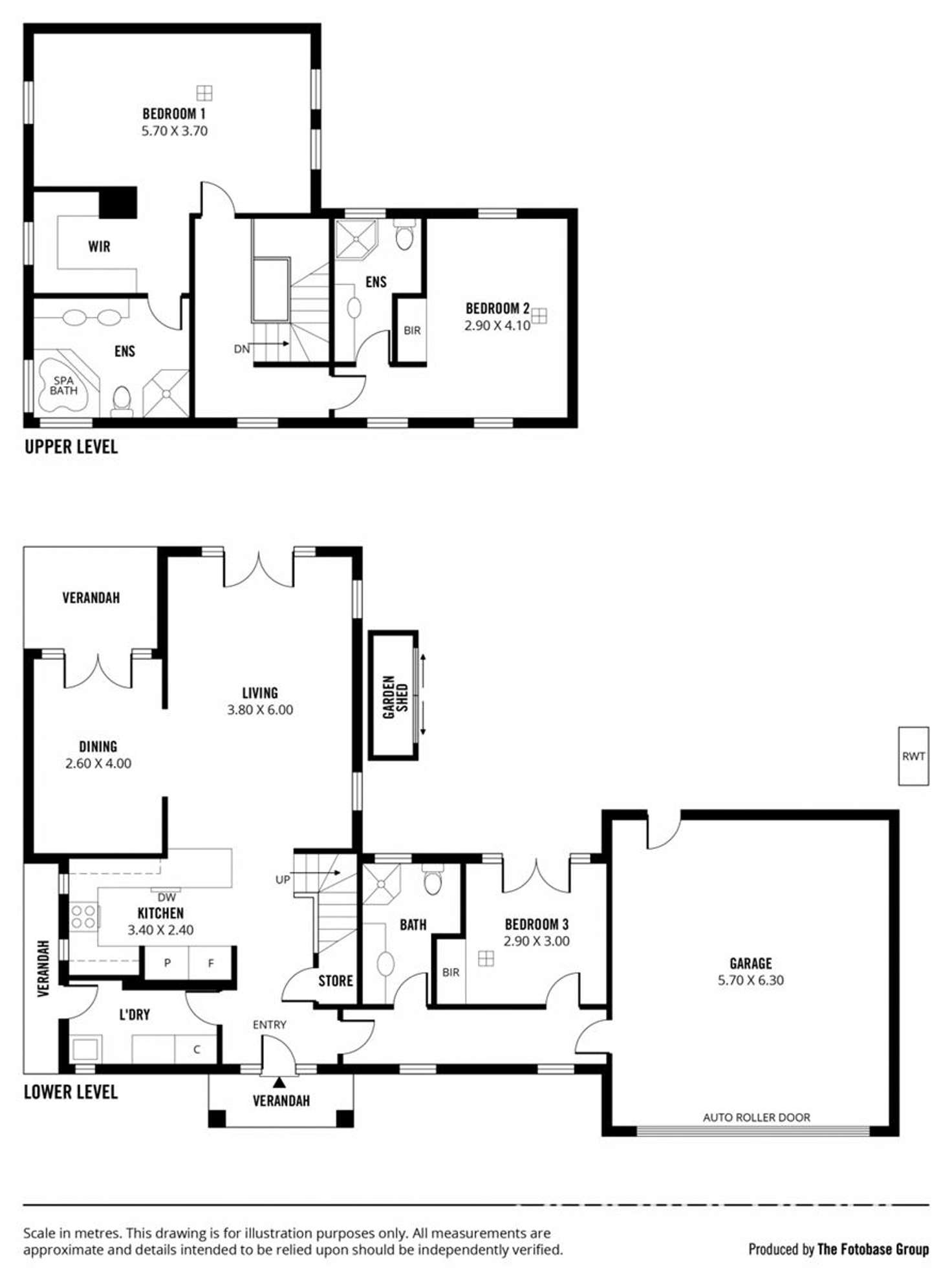 Floorplan of Homely house listing, 4/3 Edison Street, Glenelg North SA 5045