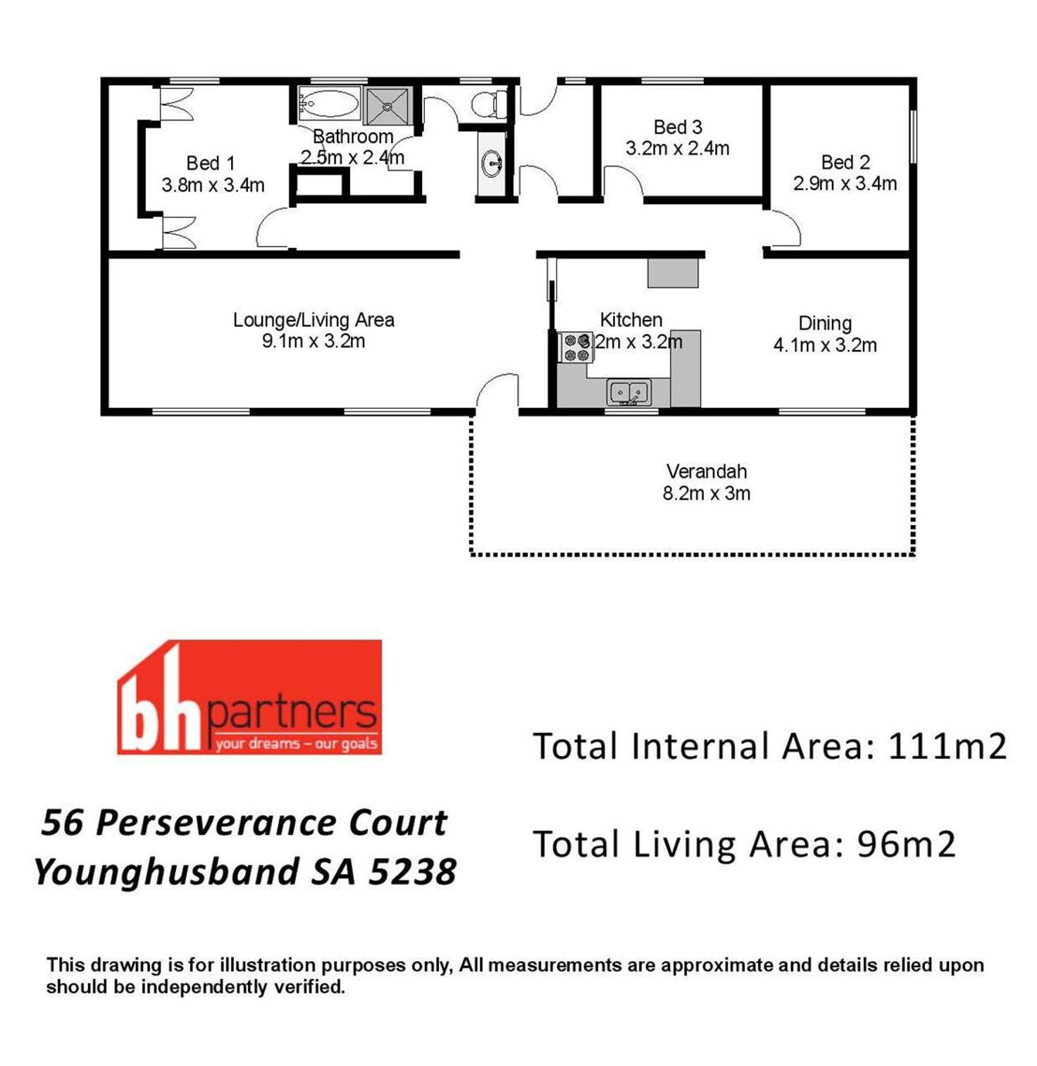 Floorplan of Homely house listing, Lot 56 Perseverance Court, Younghusband SA 5238