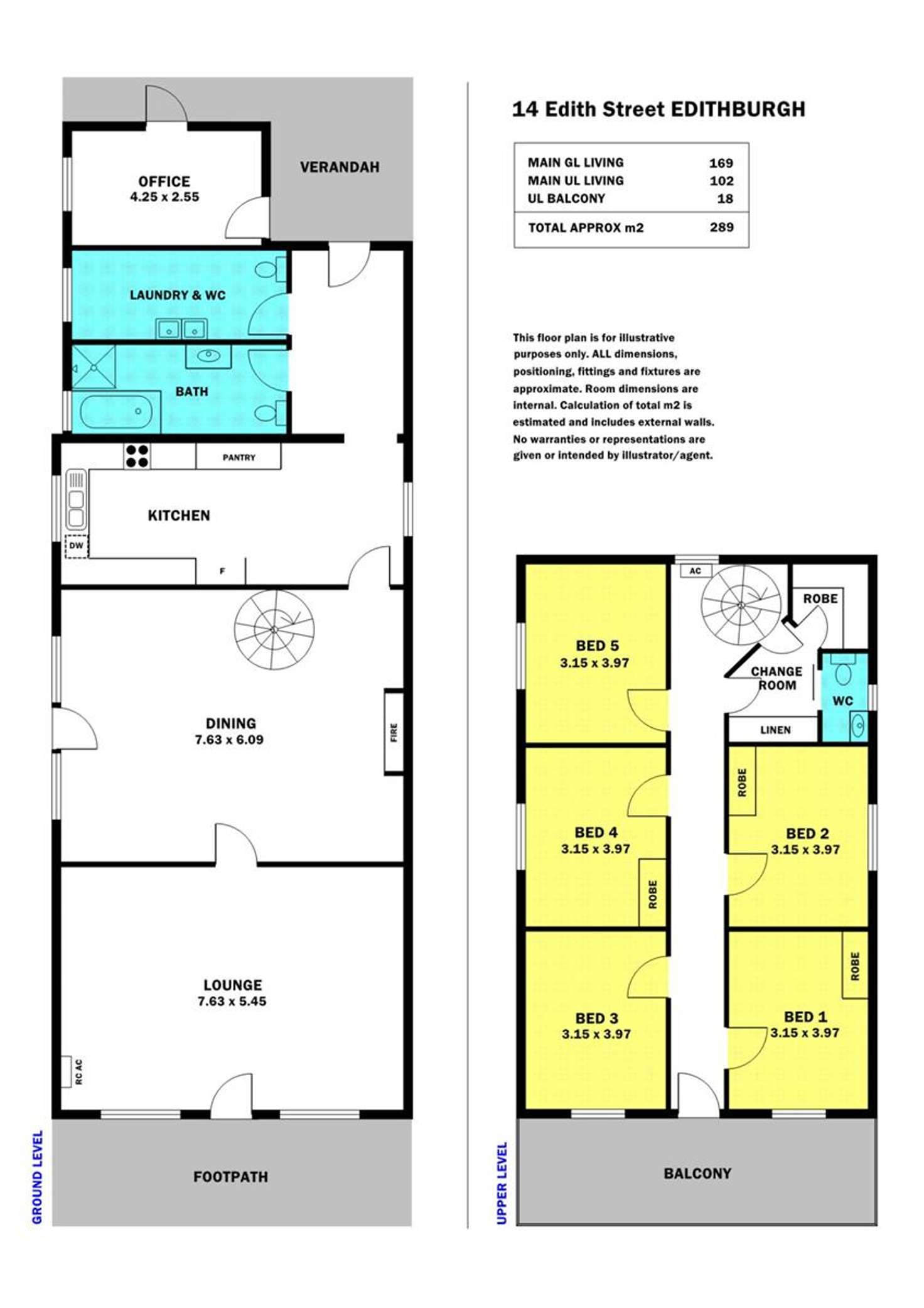 Floorplan of Homely house listing, 14 Edith Street, Edithburgh SA 5583