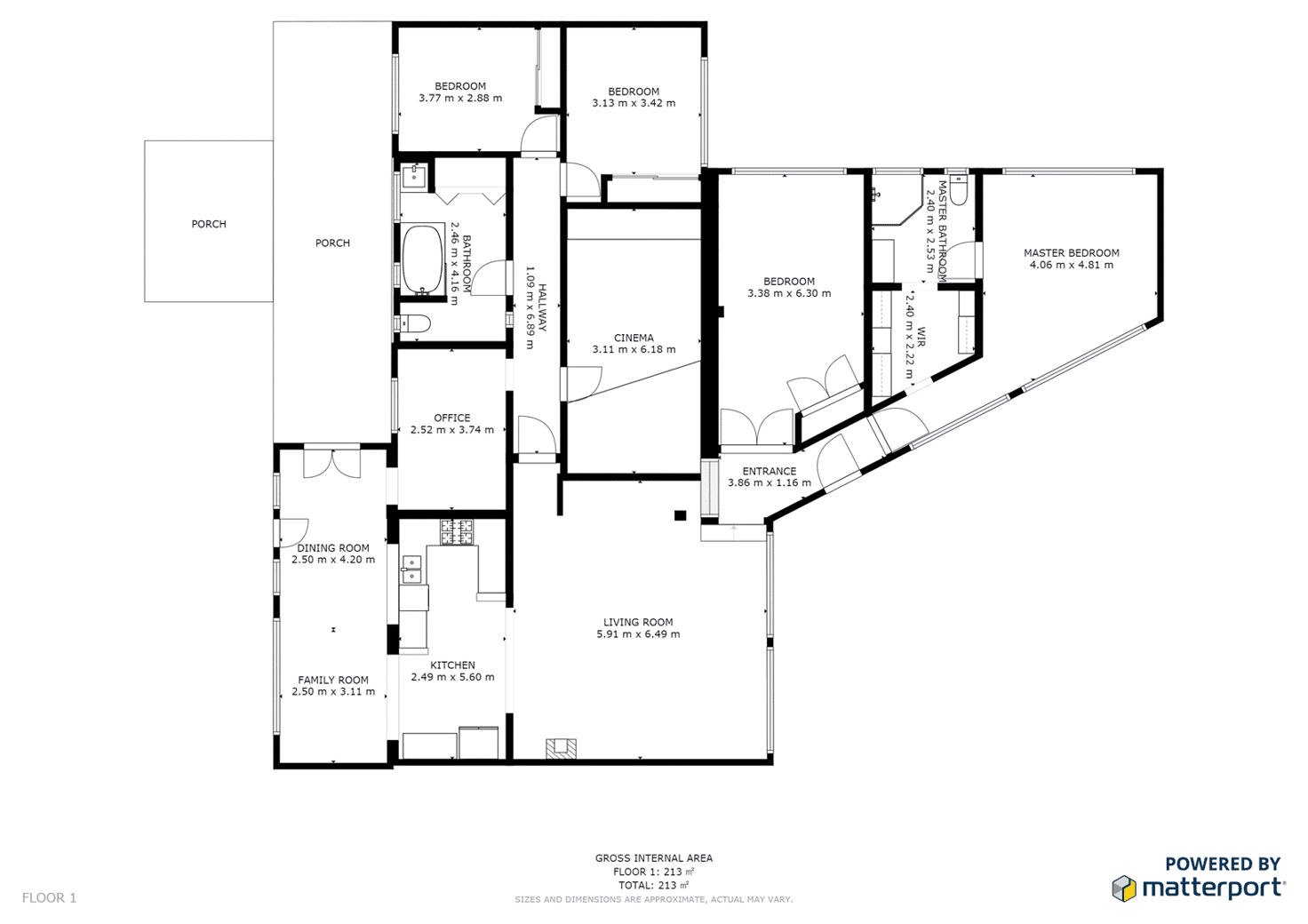 Floorplan of Homely house listing, 7 Orana Crescent, Buronga NSW 2739