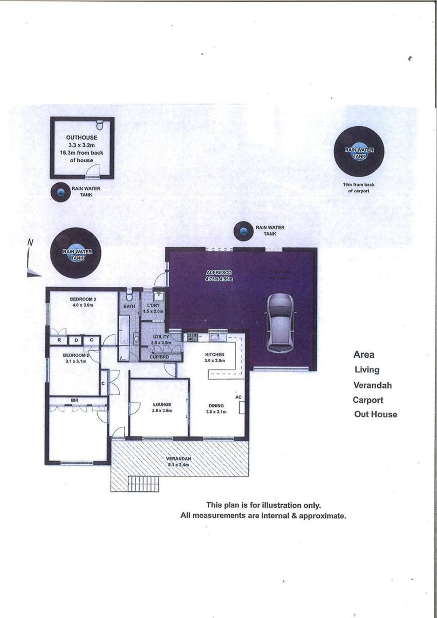 Floorplan of Homely house listing, 71 Cliff Street, Mannum SA 5238