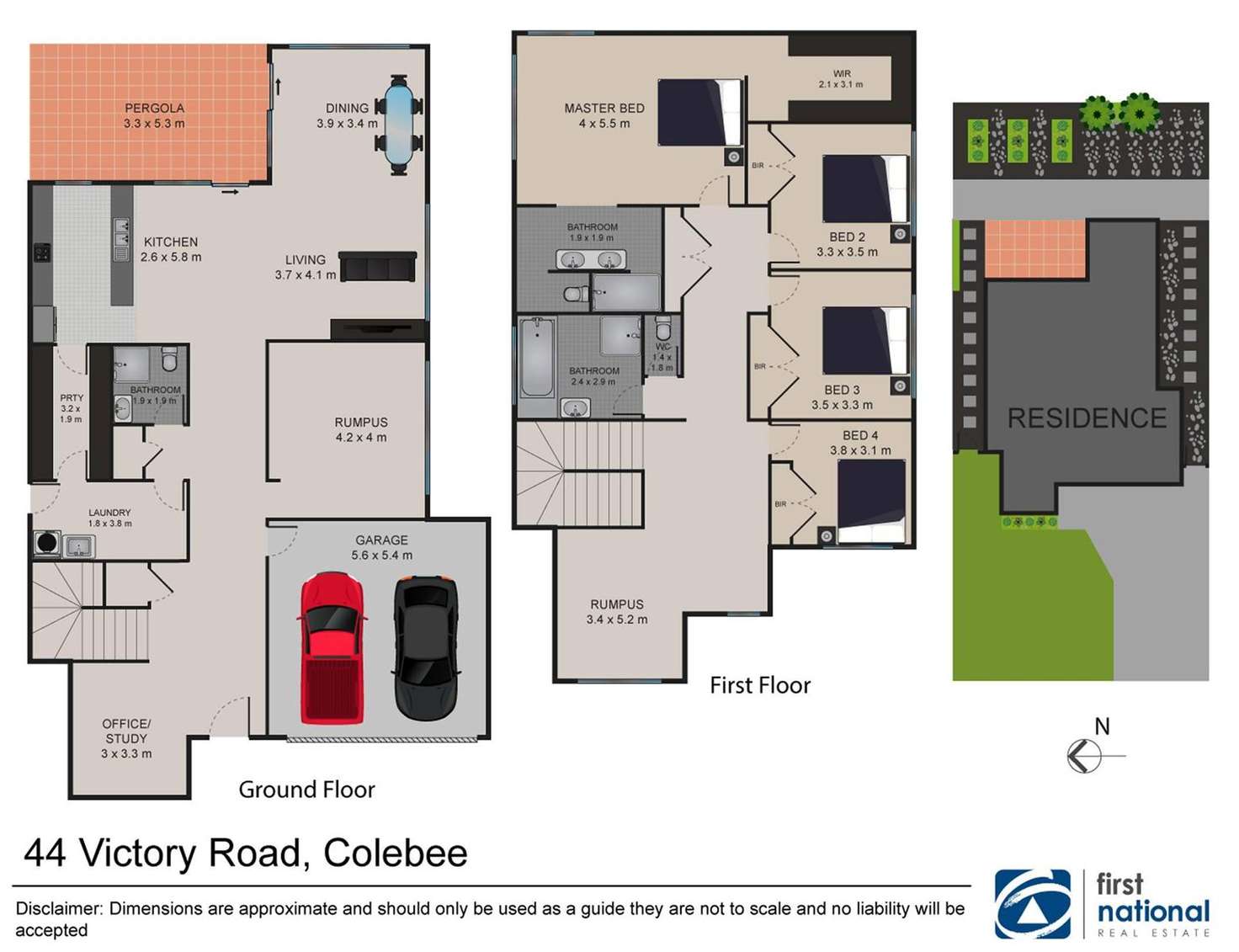 Floorplan of Homely house listing, 44 Victory Road, Colebee NSW 2761
