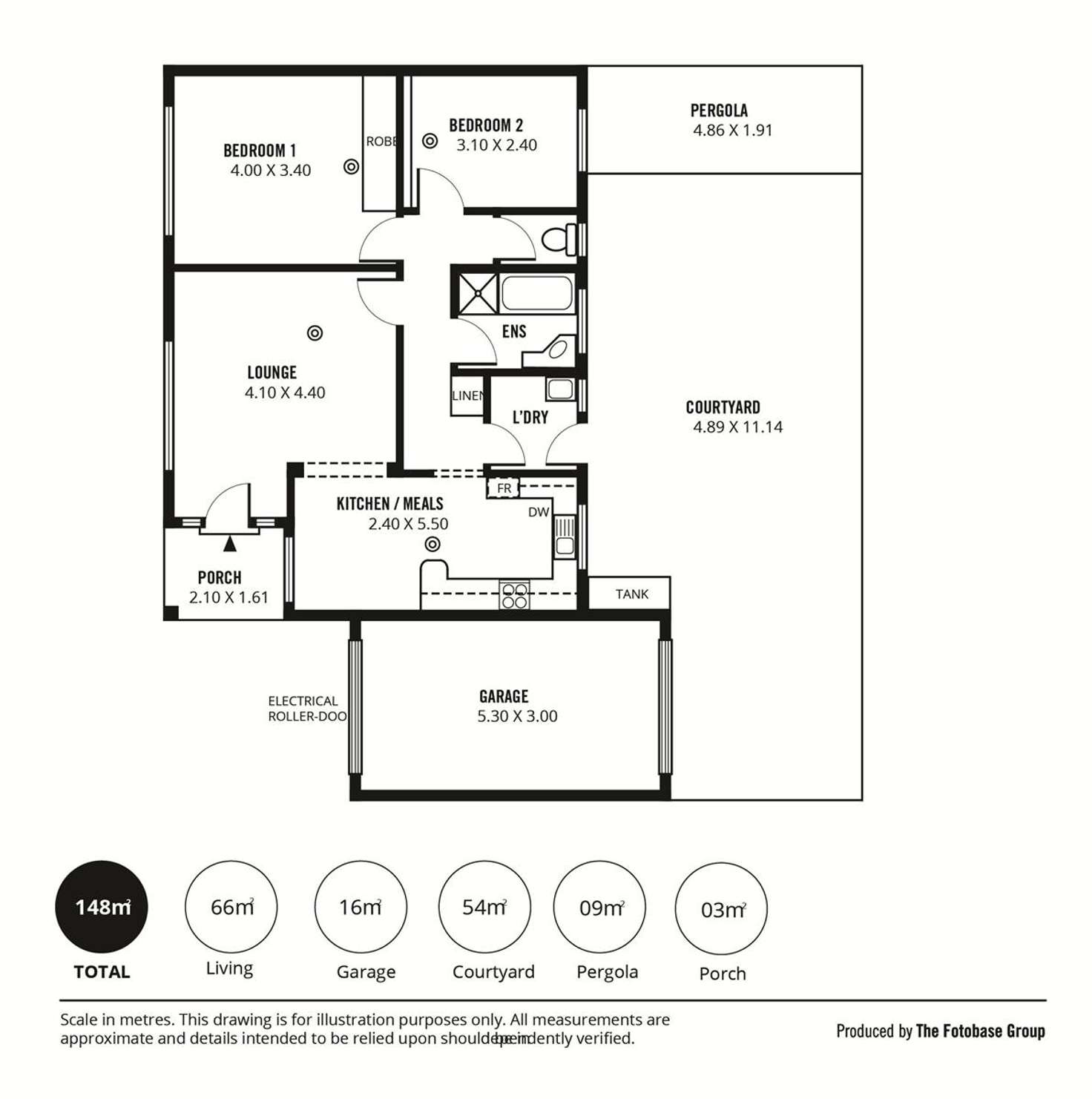 Floorplan of Homely unit listing, 2/69 Clifton Street, Malvern SA 5061