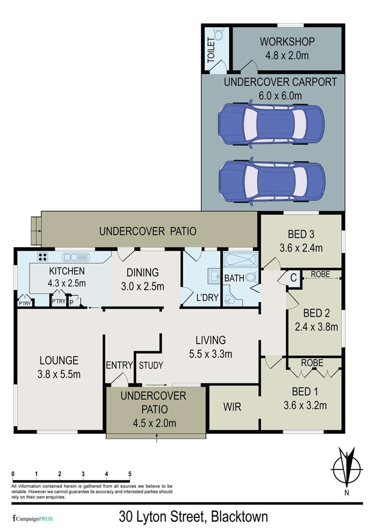 Floorplan of Homely house listing, 30 Lyton Street, Blacktown NSW 2148