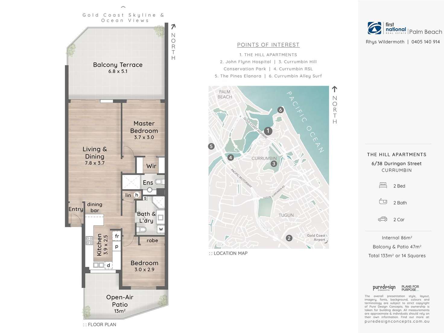 Floorplan of Homely unit listing, 6/38 Duringan Street, Currumbin QLD 4223