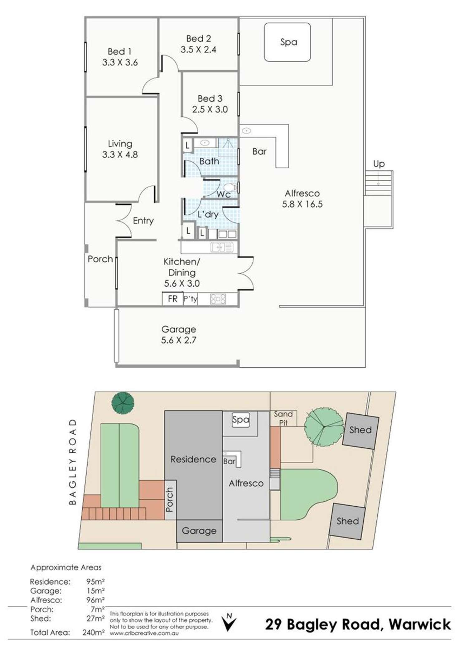 Floorplan of Homely house listing, 29 Bagley Road, Warwick WA 6024