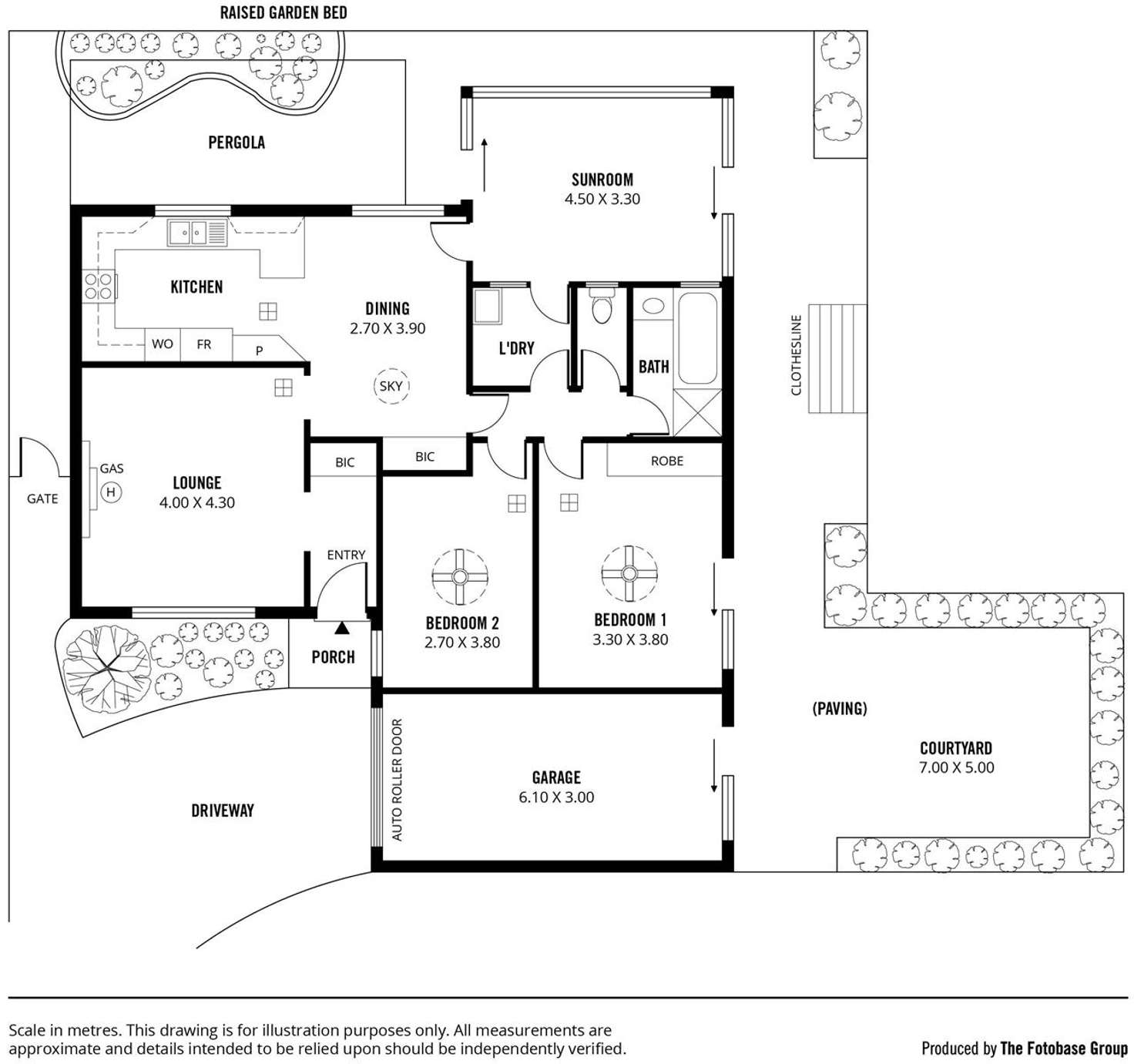 Floorplan of Homely unit listing, 5/242 Cross Road, Kings Park SA 5034