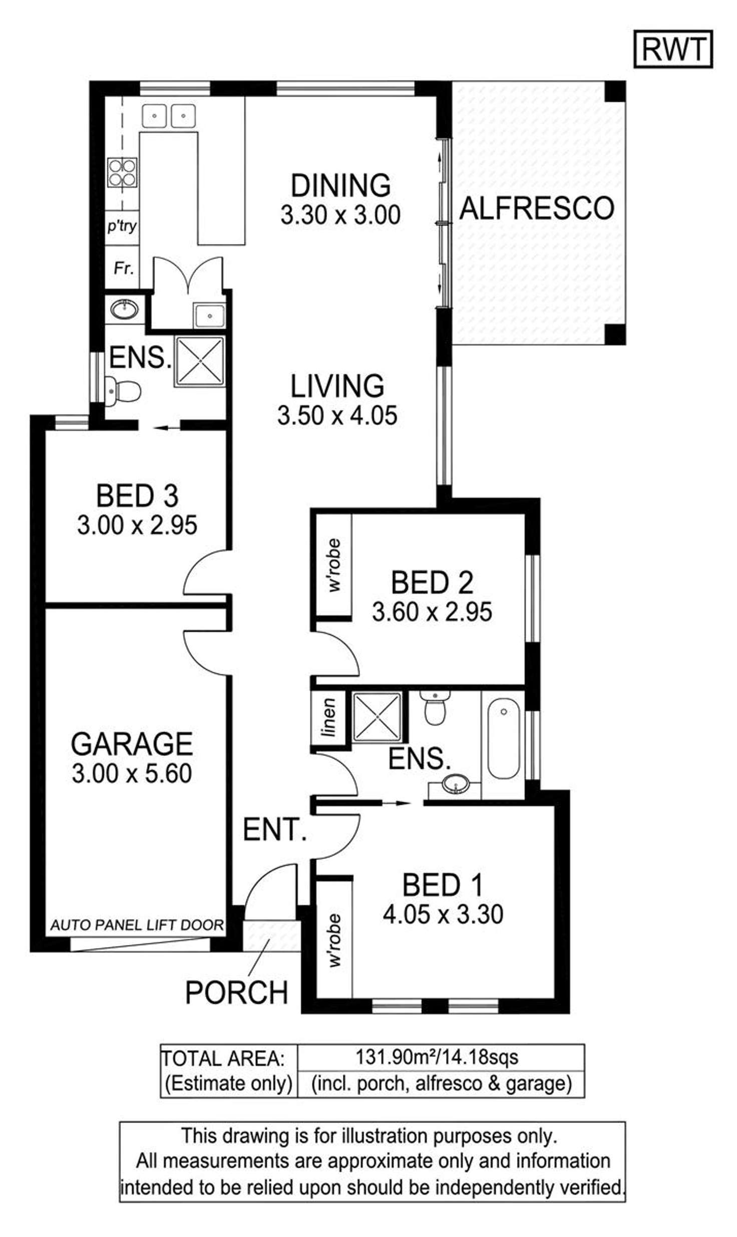 Floorplan of Homely house listing, 15A Chitral Terrace, South Plympton SA 5038