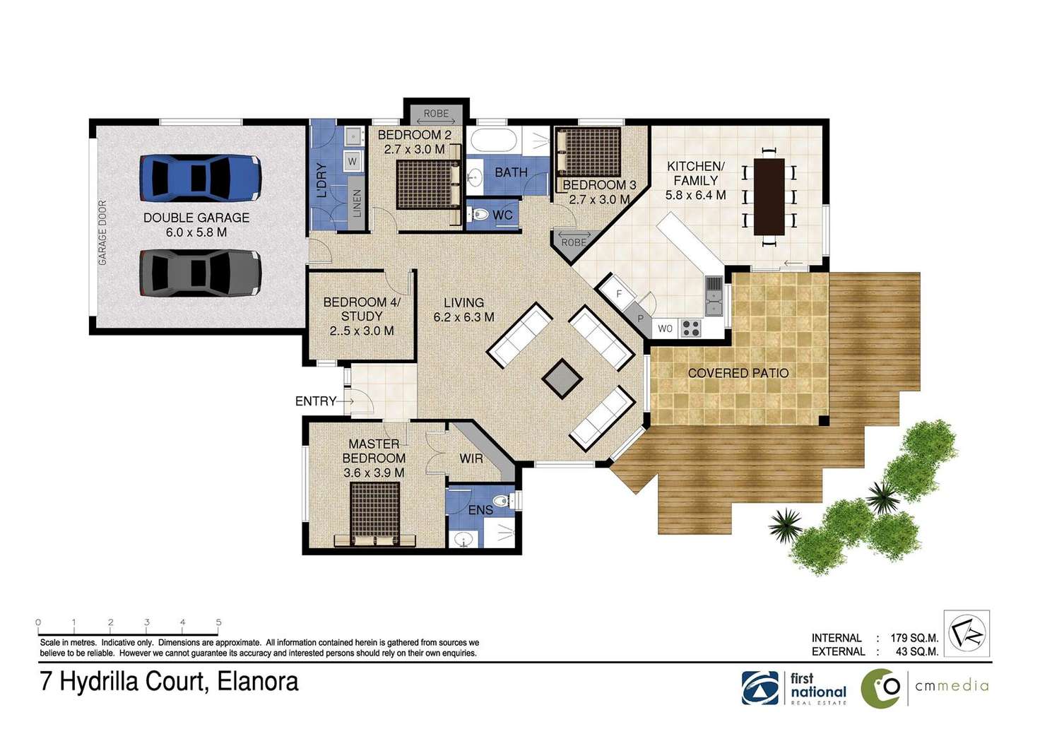 Floorplan of Homely house listing, 7 Hydrilla Court, Elanora QLD 4221