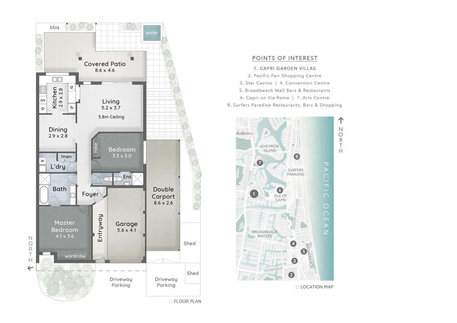Floorplan of Homely villa listing, 29/111 Salerno Street, Isle Of Capri QLD 4217